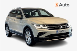 valkoinen Volkswagen Tiguan 2021 kuva 1.