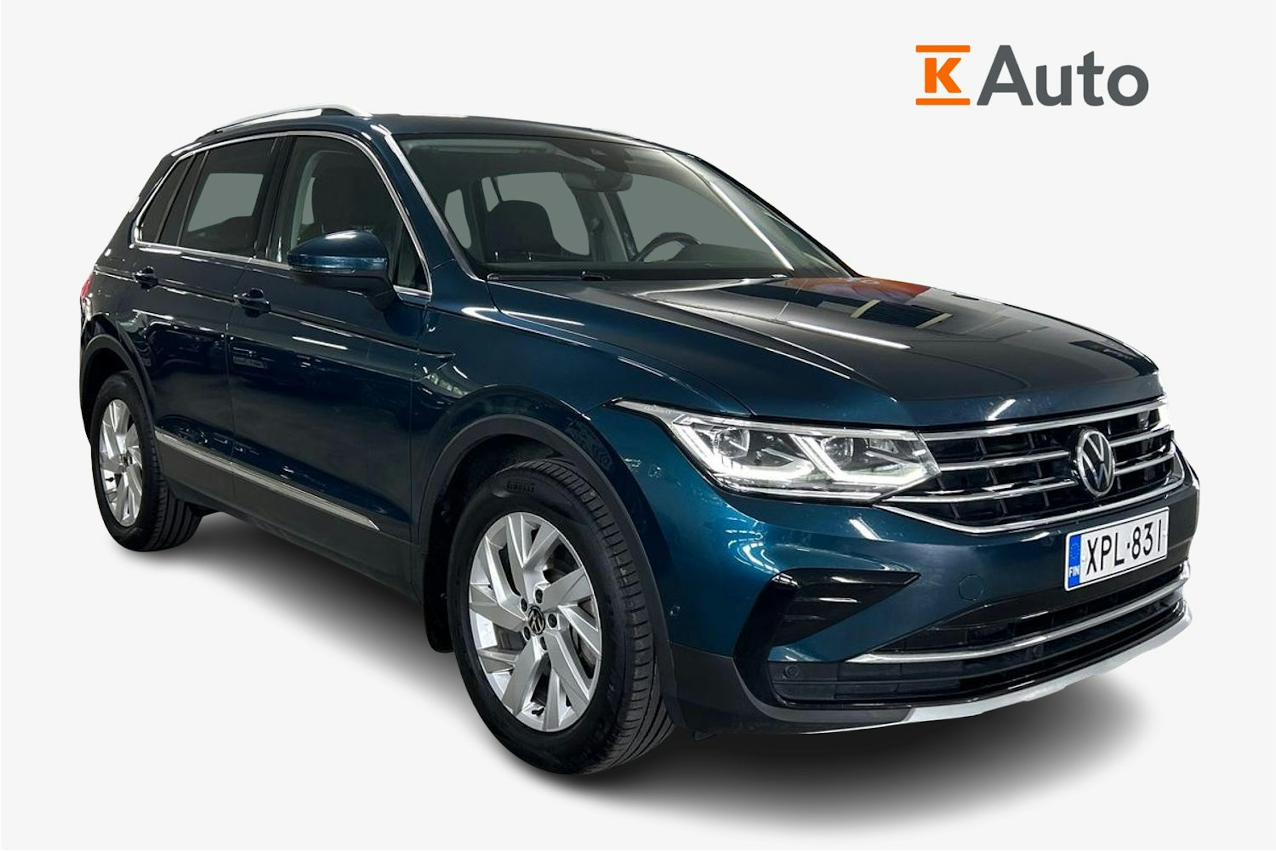 Sininen Volkswagen Tiguan 2021 kuva 1.