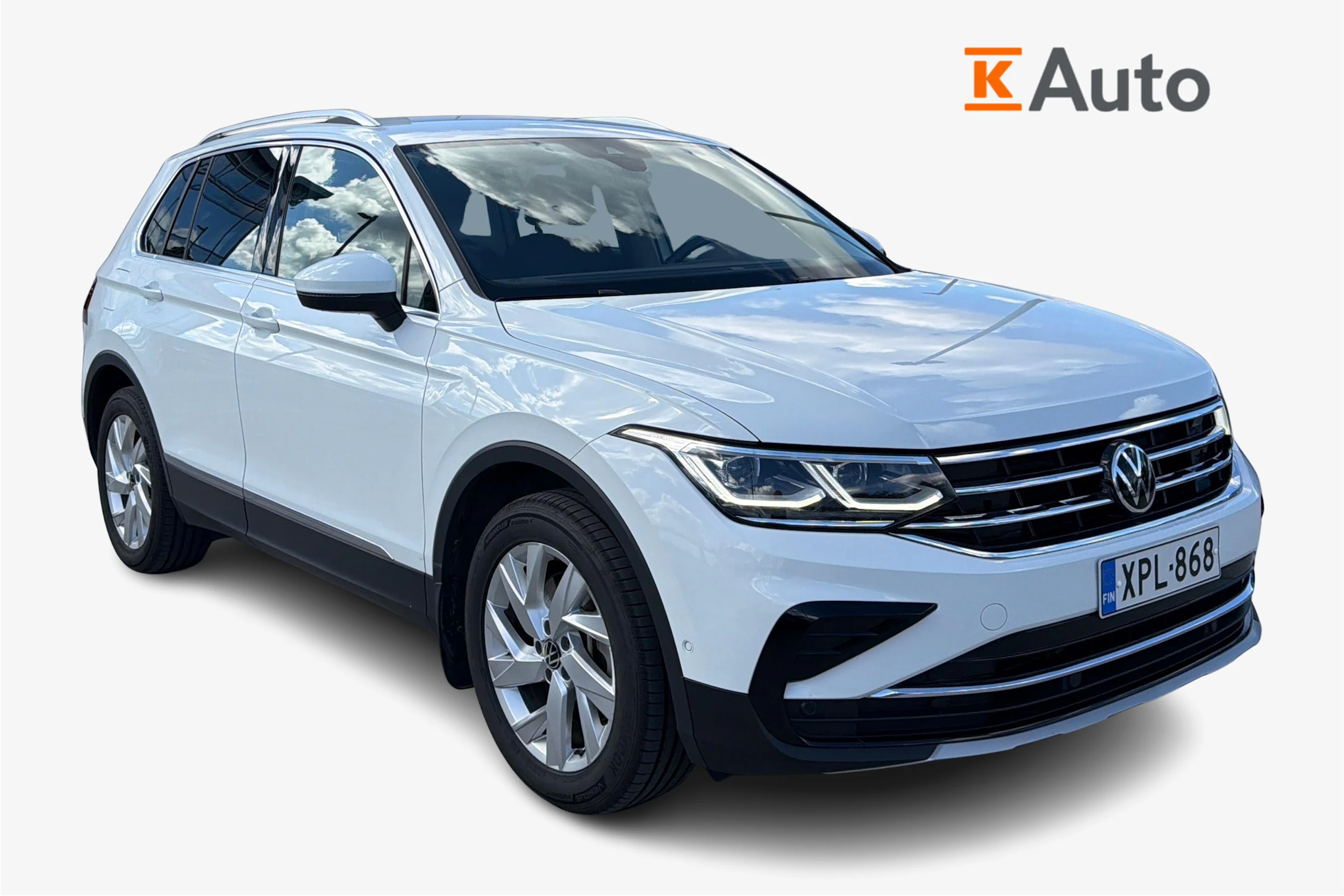 valkoinen Volkswagen Tiguan 2021 kuva 1.