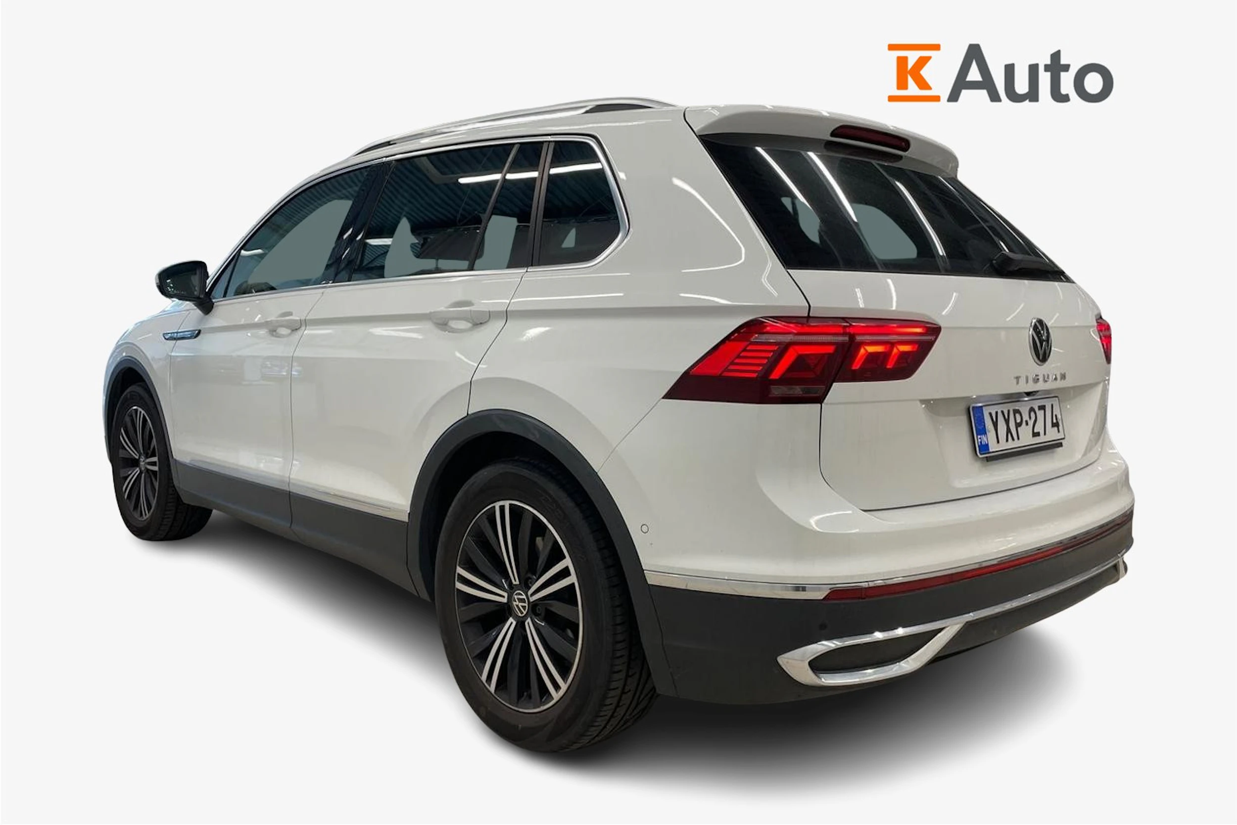 Valkoinen Volkswagen Tiguan 2021 kuva 2.