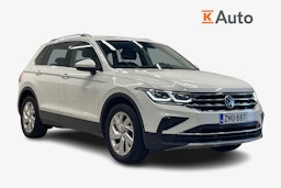 Valkoinen Volkswagen Tiguan 2021 kuva 1.