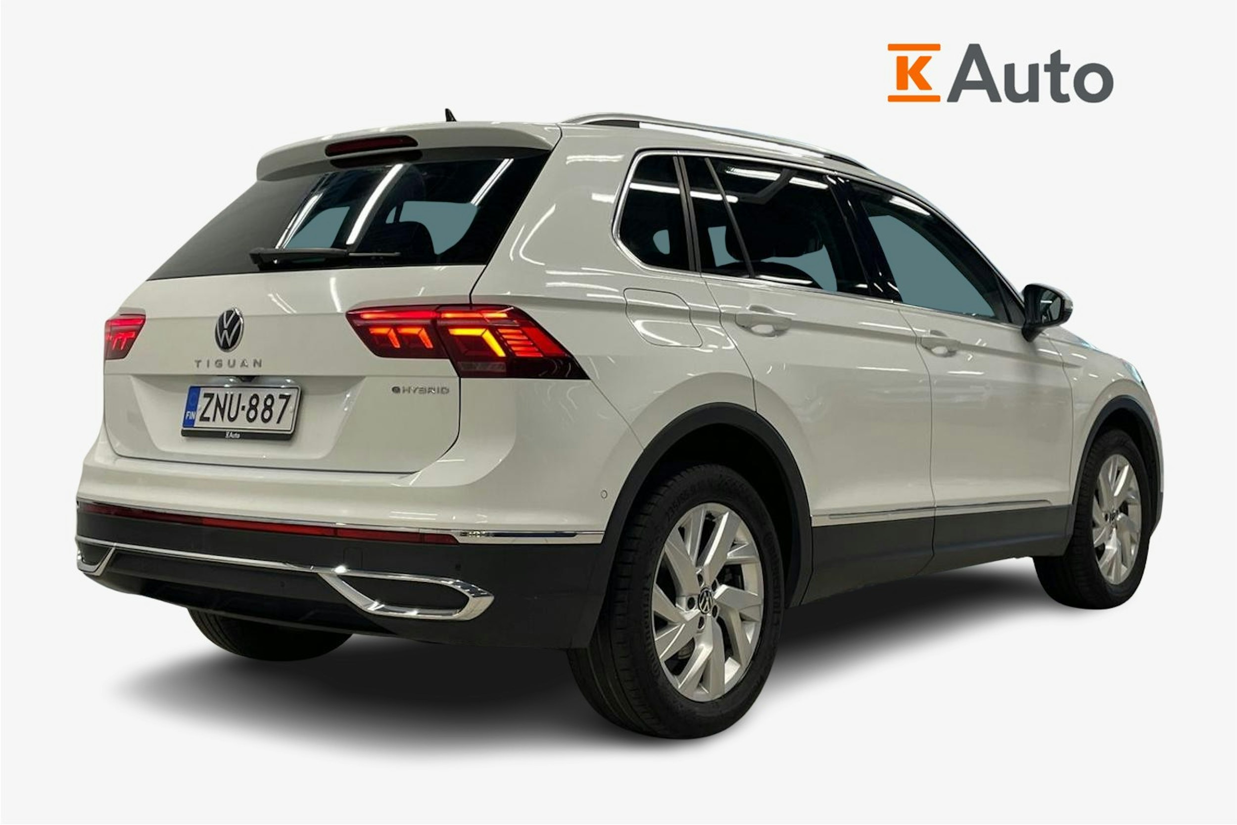 Valkoinen Volkswagen Tiguan 2021 kuva 2.