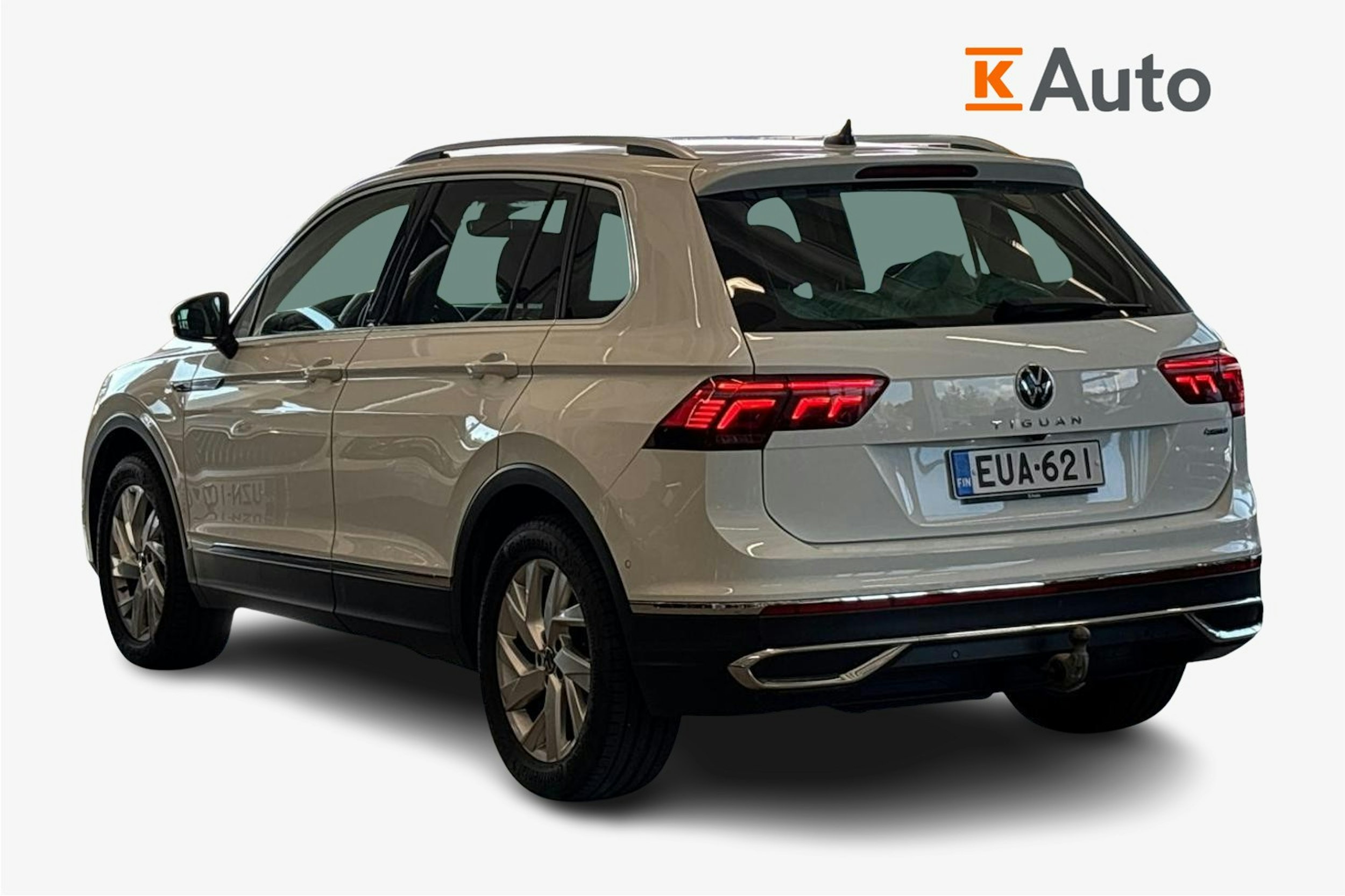 valkoinen Volkswagen Tiguan 2022 kuva 2.