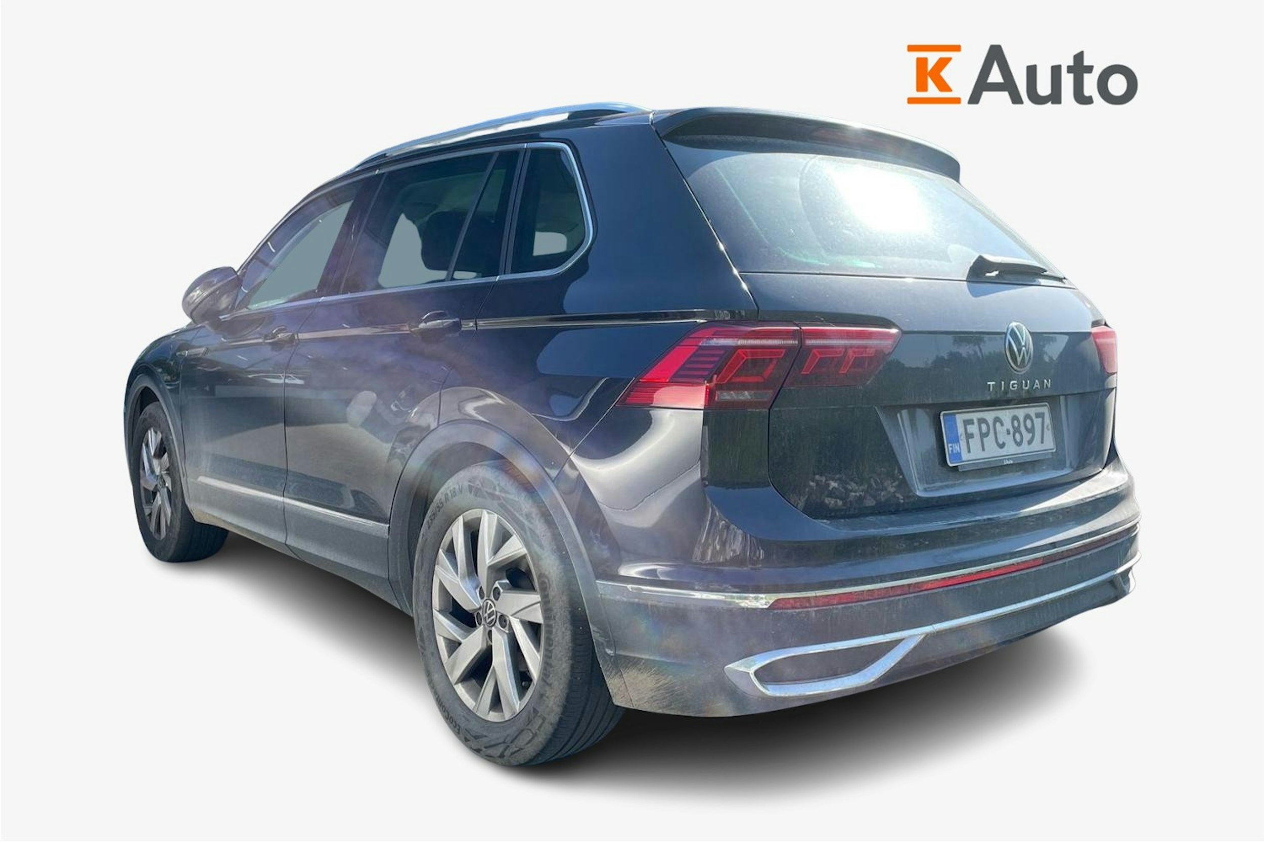 musta Volkswagen Tiguan 2022 kuva 2.
