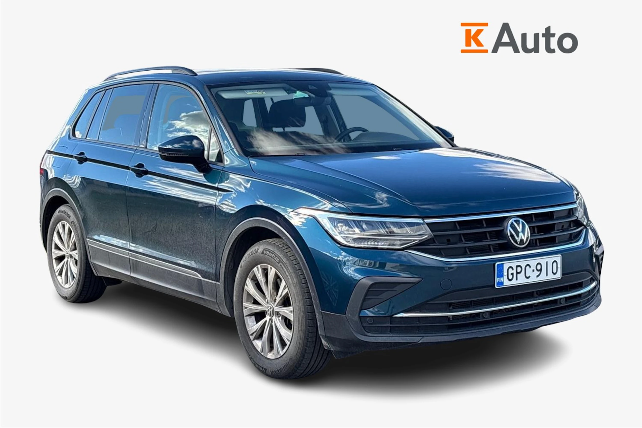 Sininen Volkswagen Tiguan 2022 kuva 1.