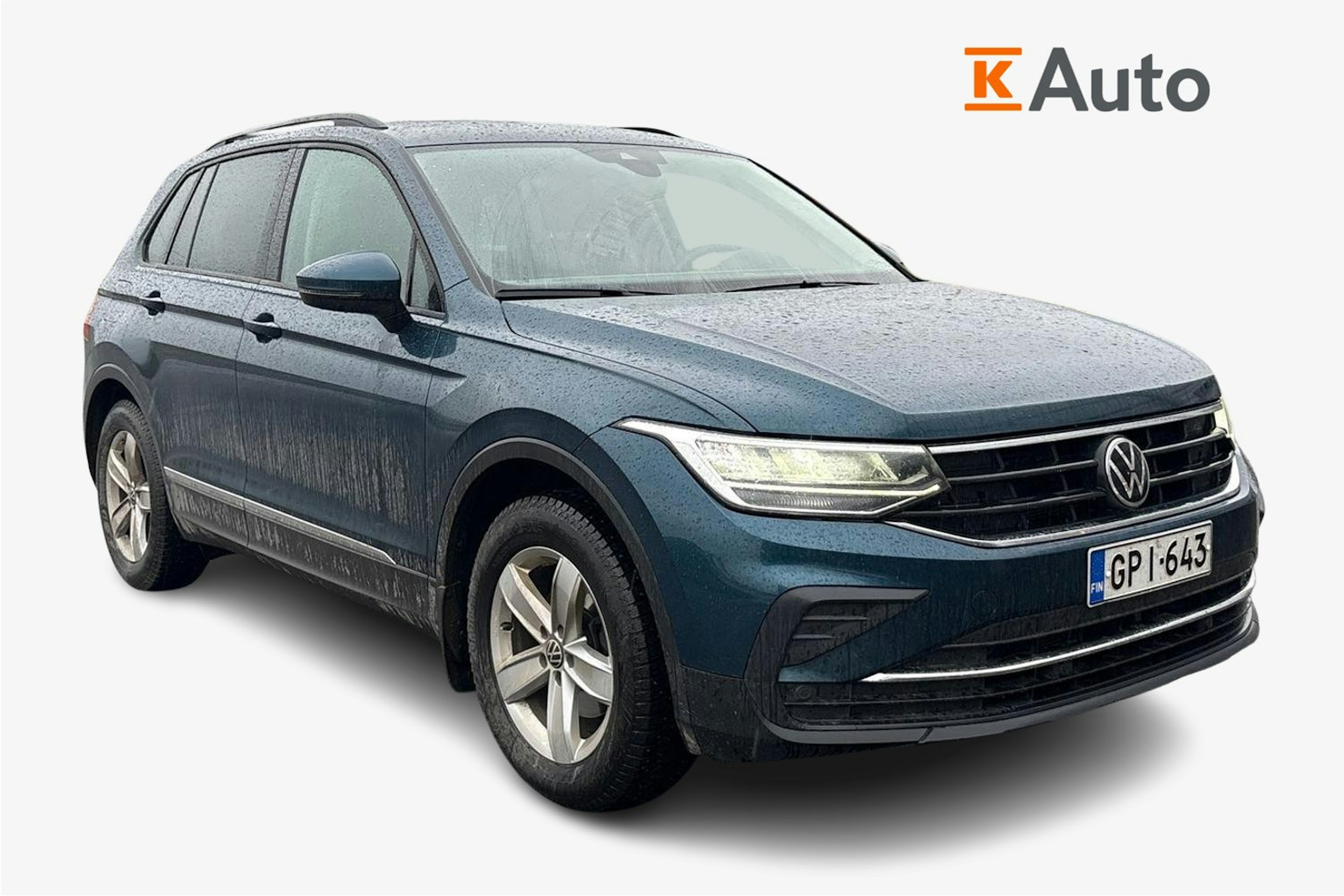 Sininen Volkswagen Tiguan 2022 kuva 1.