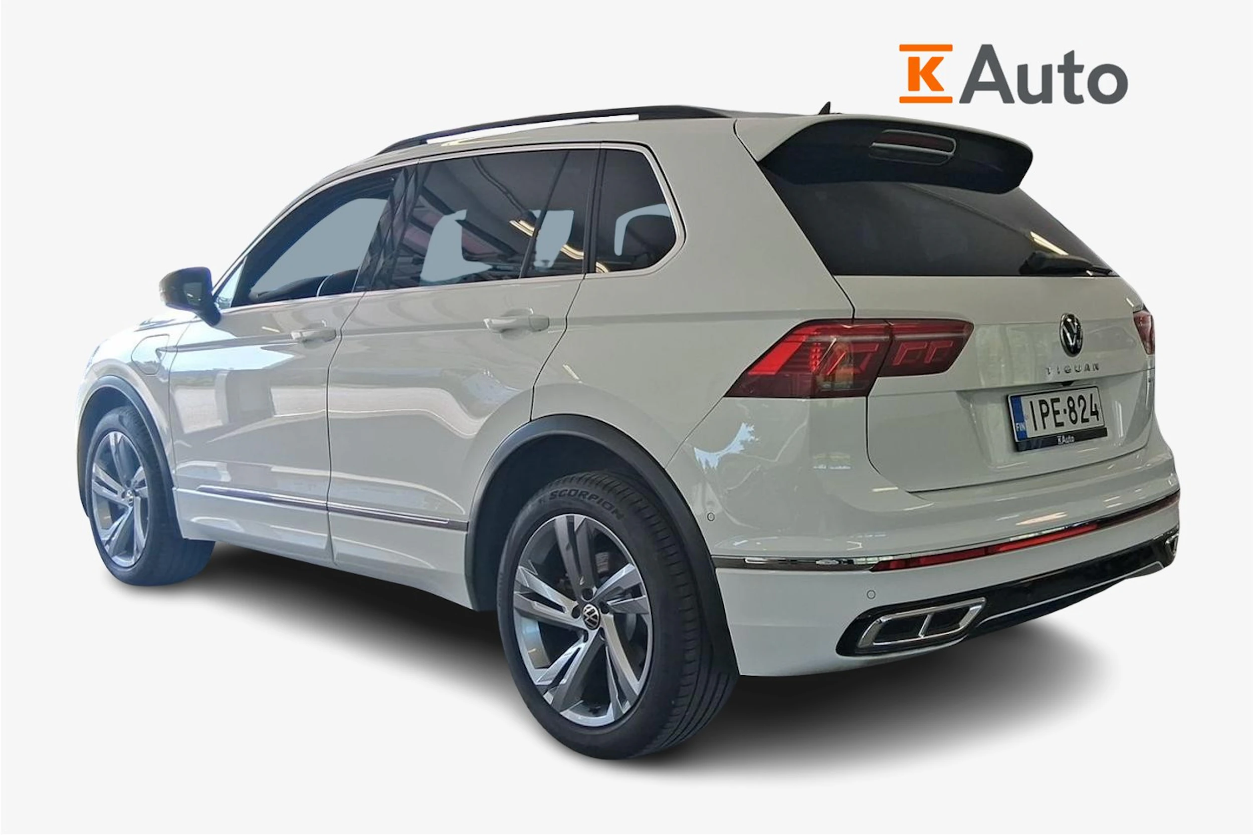 valkoinen Volkswagen Tiguan 2022 kuva 2.