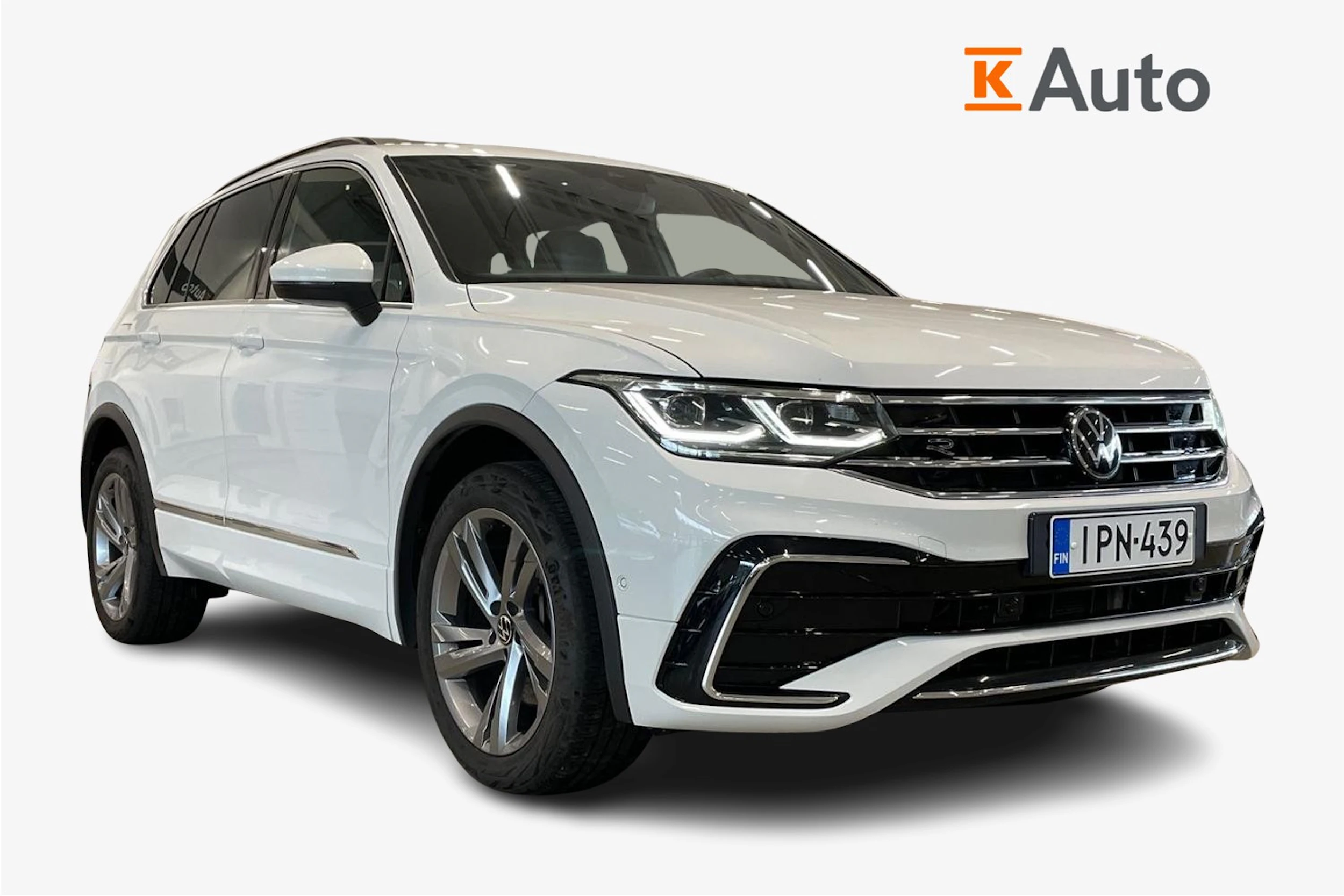 valkoinen Volkswagen Tiguan 2022 kuva 1.