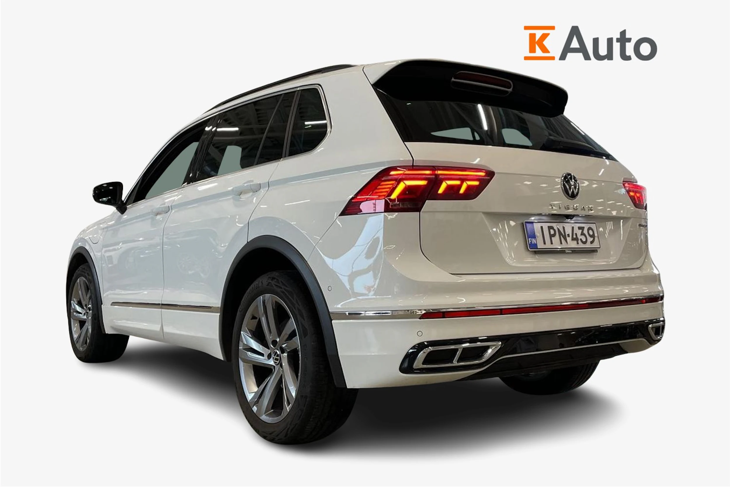 valkoinen Volkswagen Tiguan 2022 kuva 2.