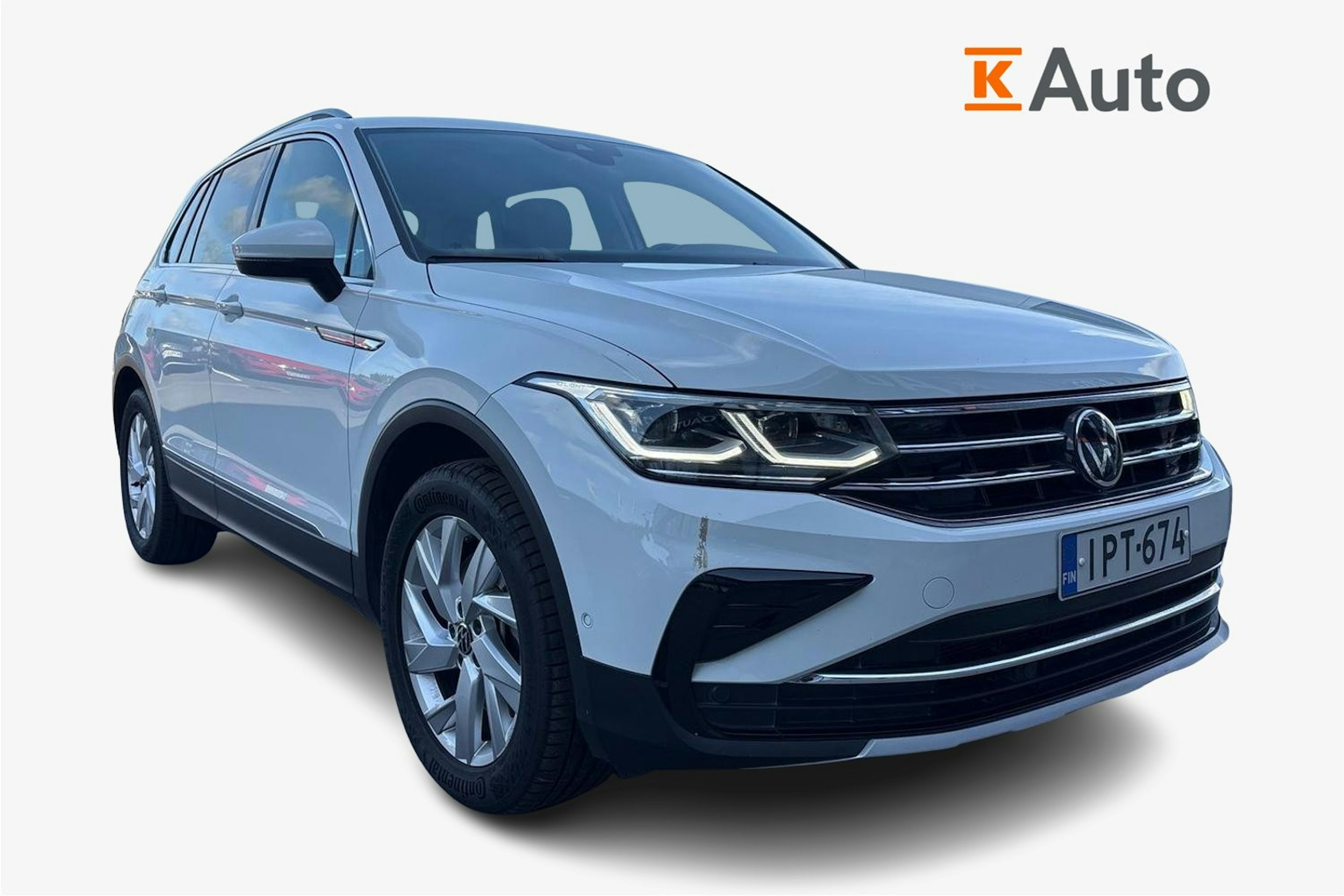 valkoinen Volkswagen Tiguan 2022 kuva 1.