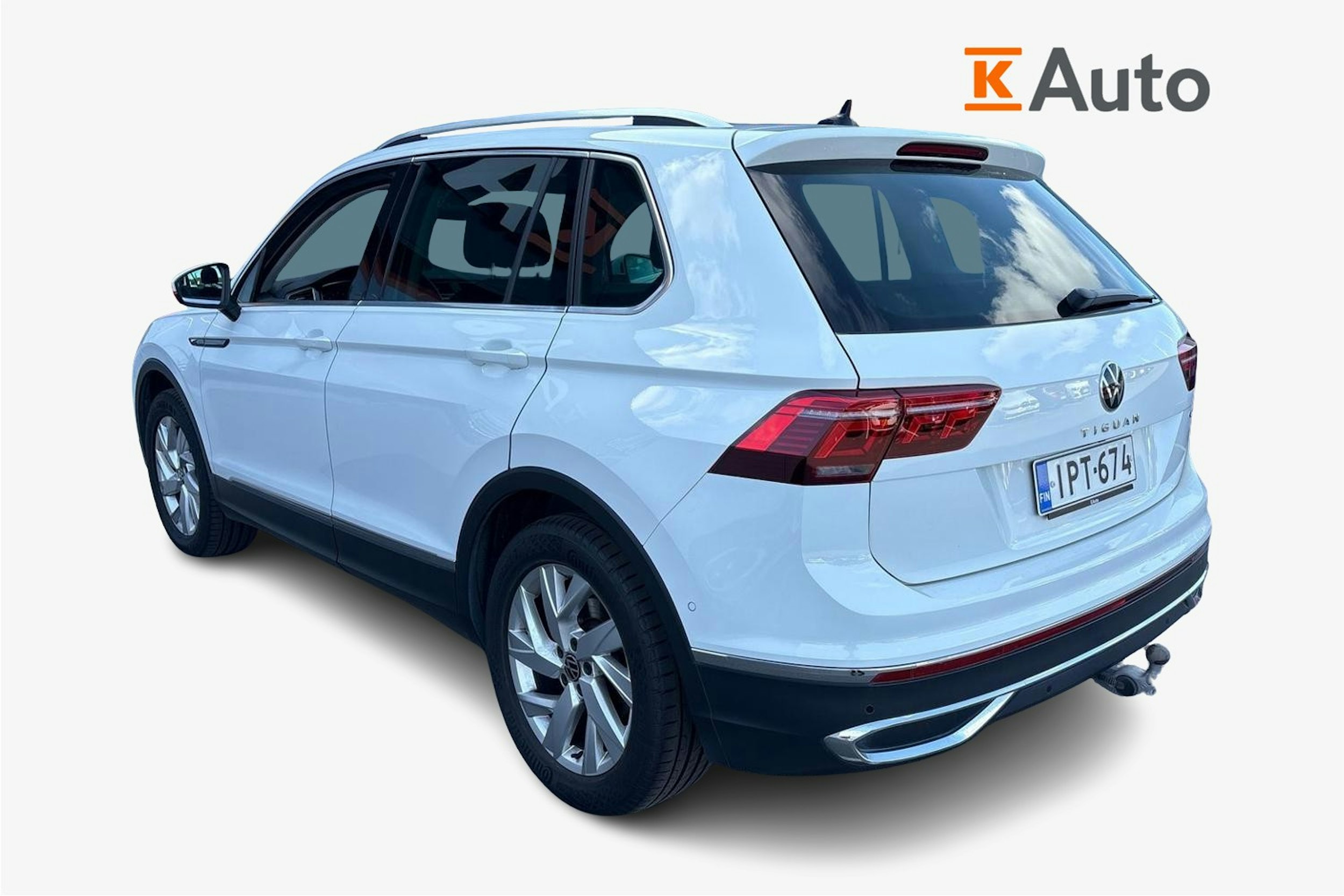 valkoinen Volkswagen Tiguan 2022 kuva 2.