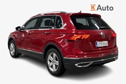 Punainen Volkswagen Tiguan 2022 kuva 2.