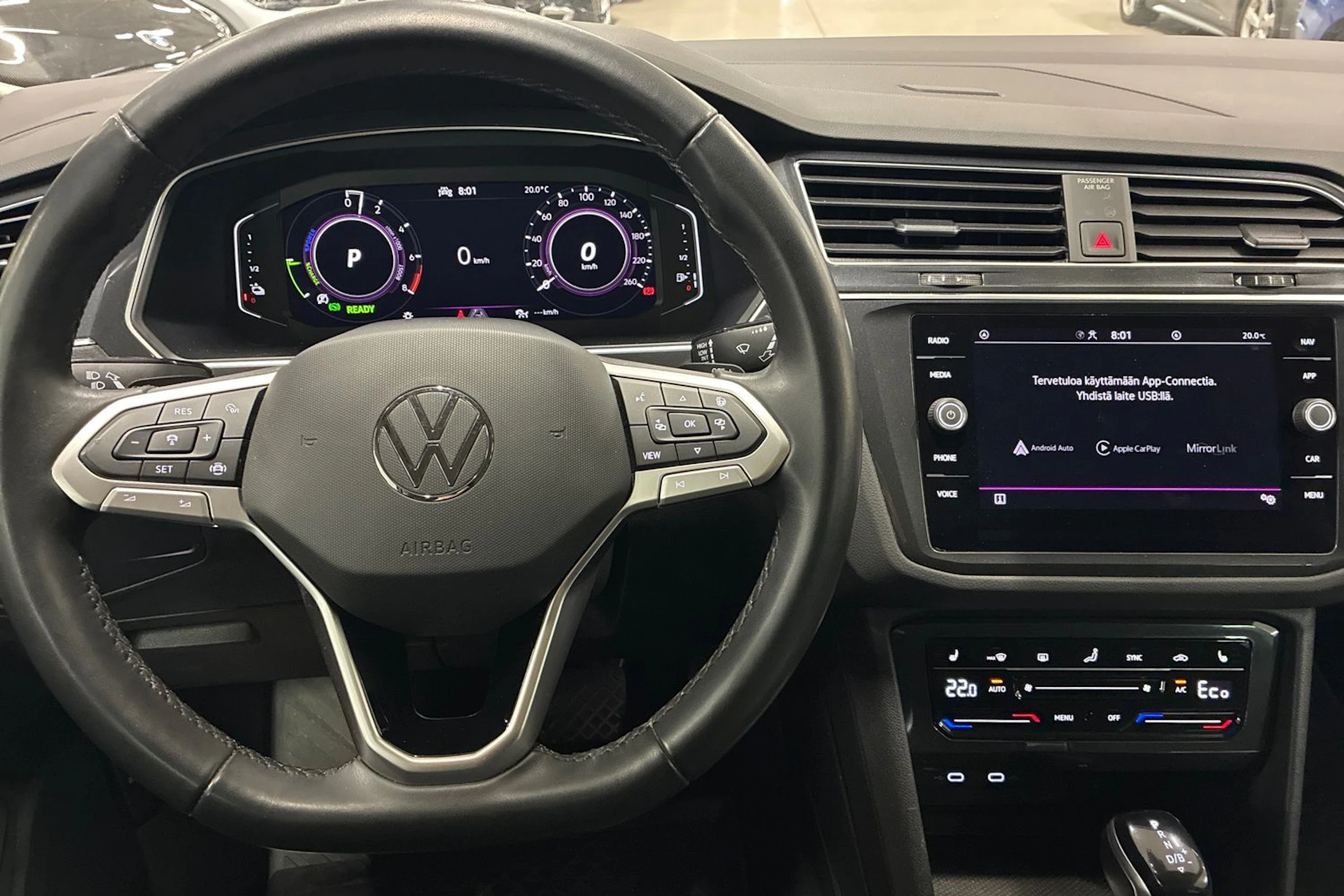 valkoinen Volkswagen Tiguan 2022 kuva 4.