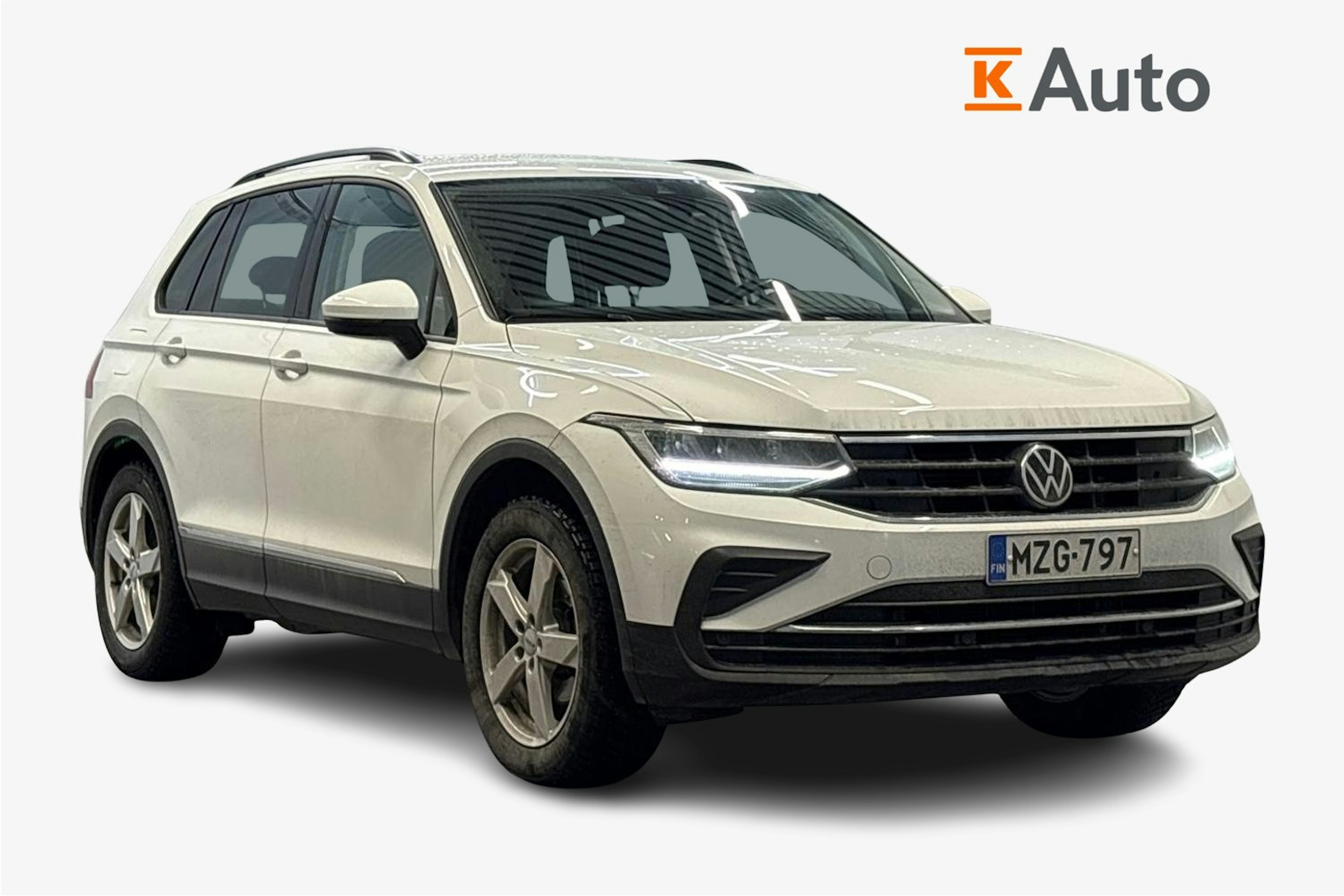 valkoinen Volkswagen Tiguan 2022 kuva 1.