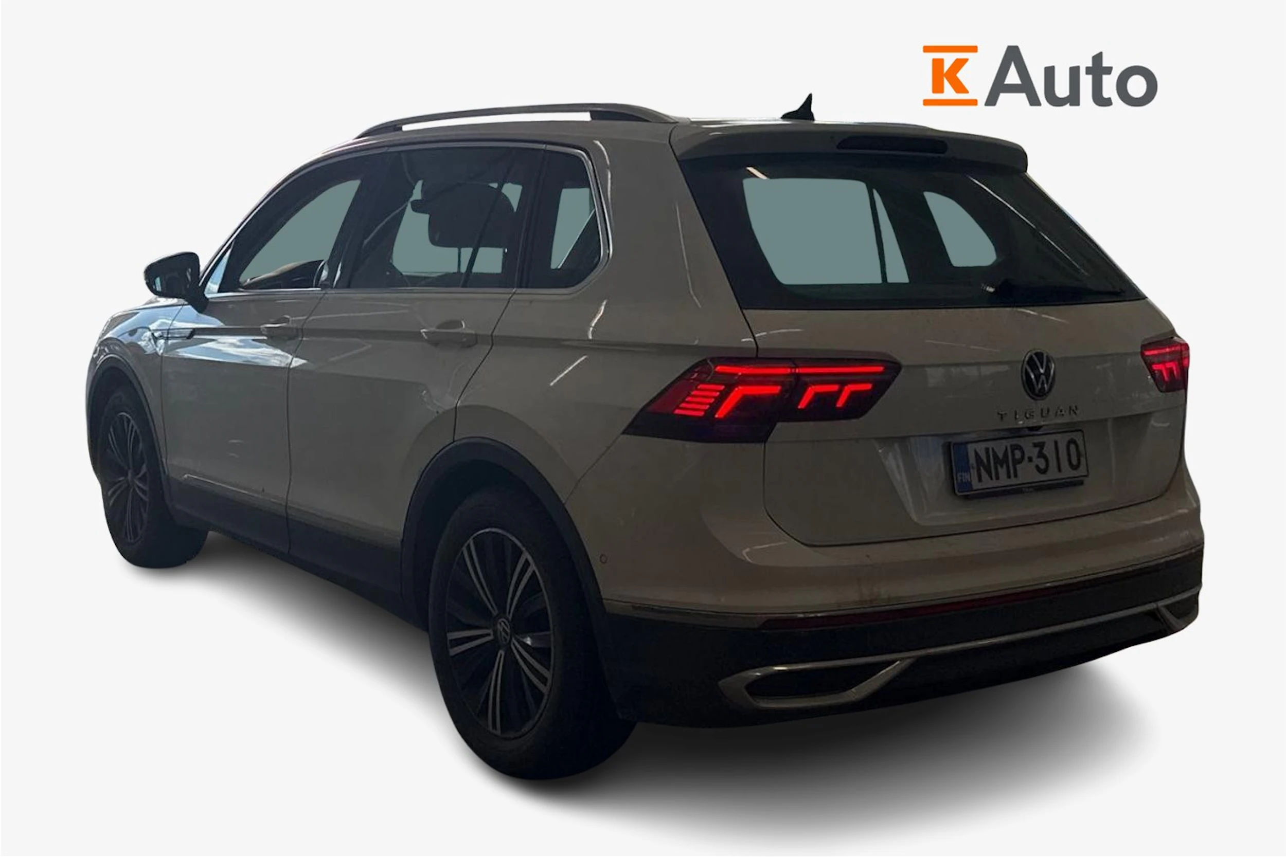 valkoinen Volkswagen Tiguan 2022 kuva 2.