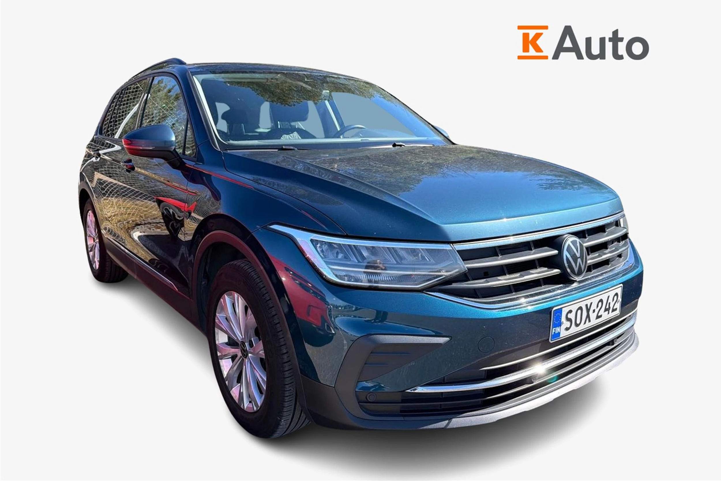 Sininen Volkswagen Tiguan 2022 kuva 1.