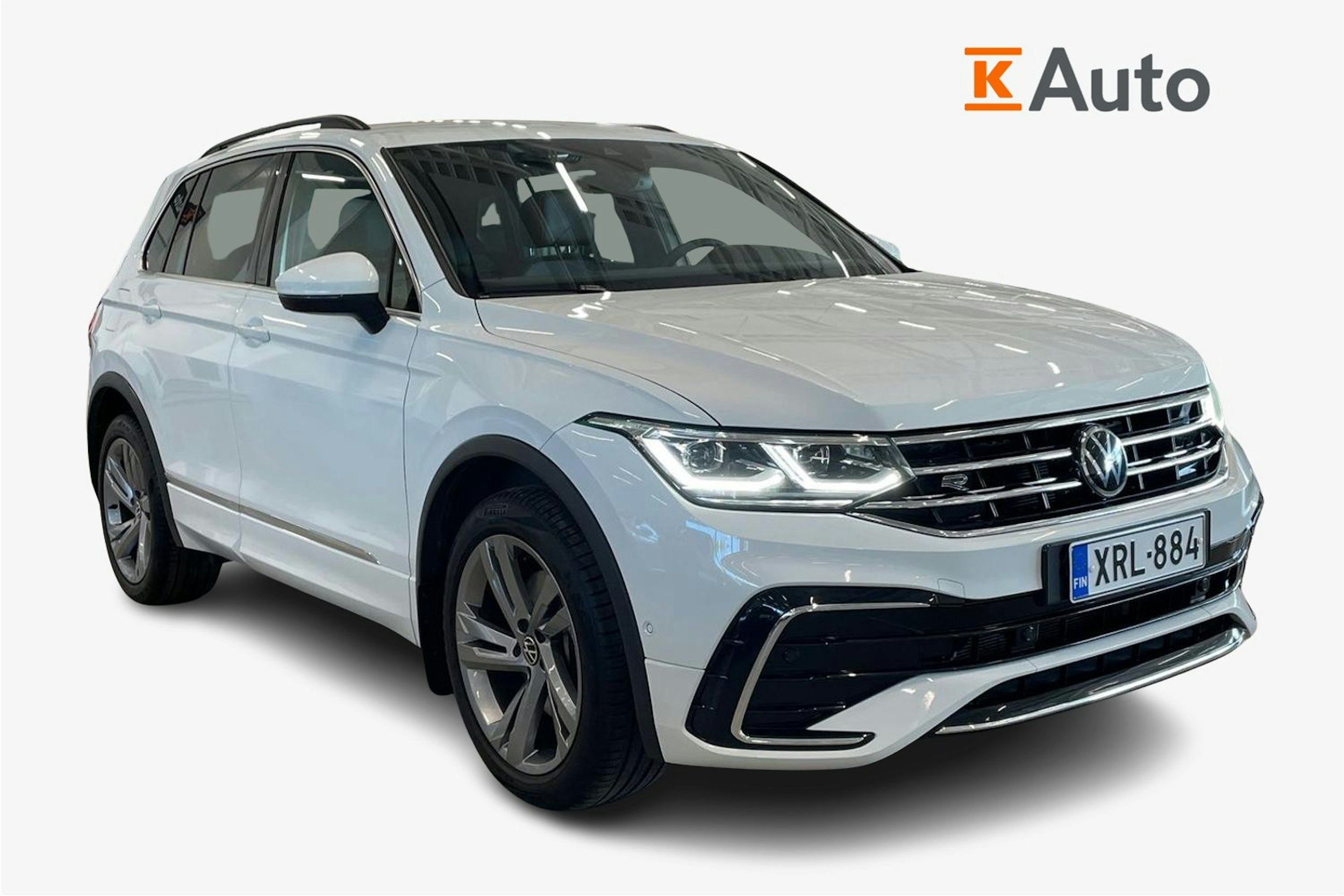 valkoinen Volkswagen Tiguan 2022 kuva 1.