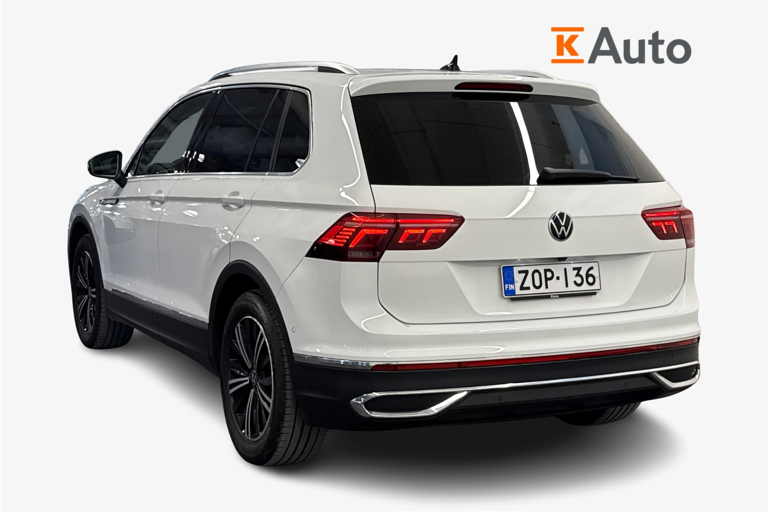 valkoinen Volkswagen Tiguan 2022 kuva 2.