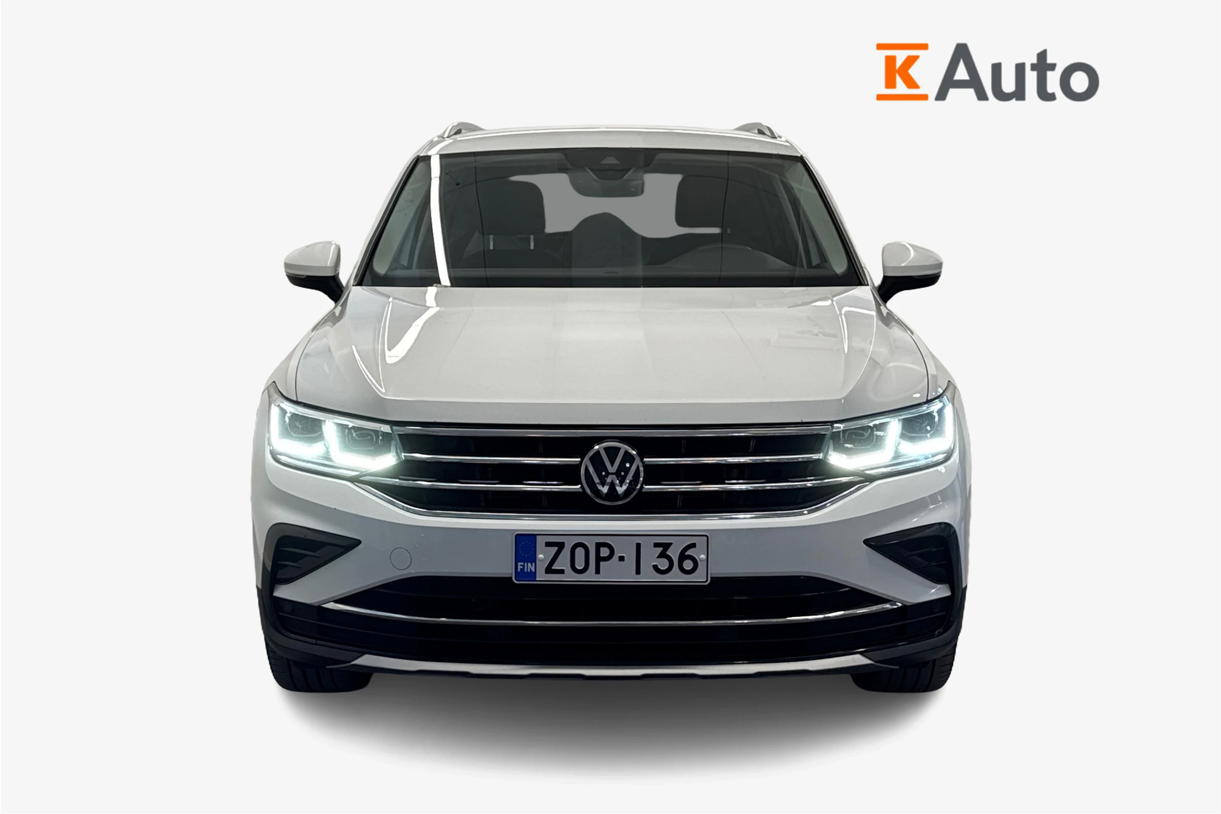 valkoinen Volkswagen Tiguan 2022 kuva 4.