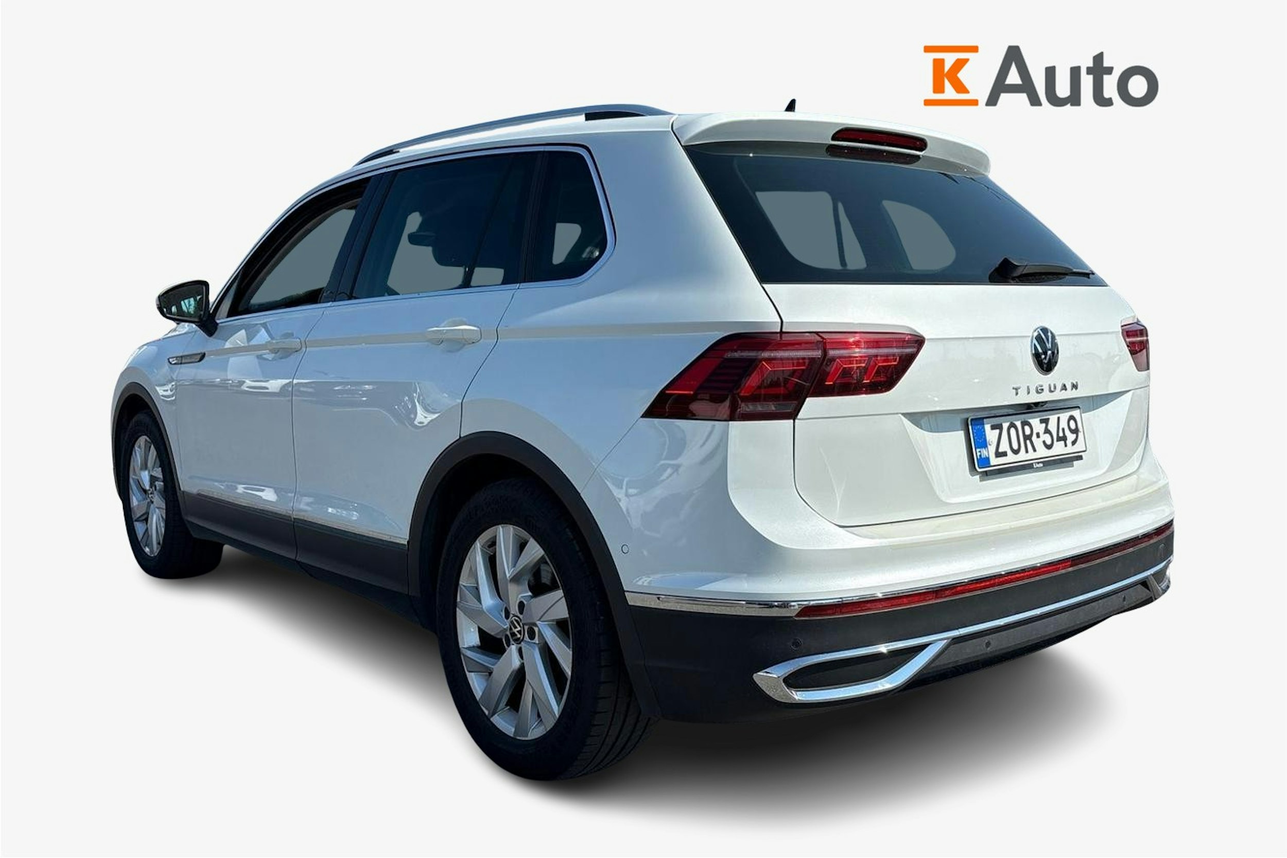 valkoinen Volkswagen Tiguan 2022 kuva 2.