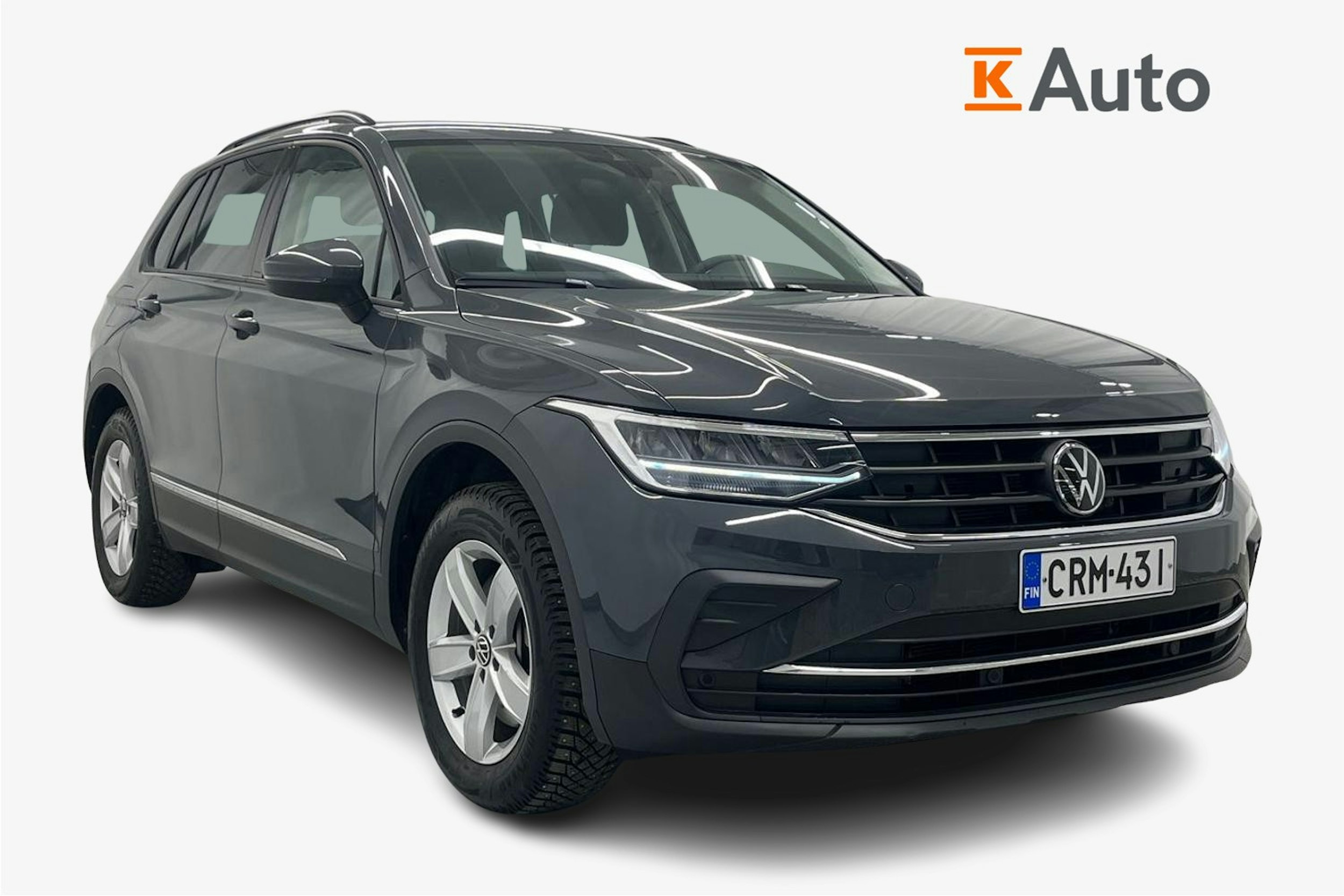Harmaa Volkswagen Tiguan 2023 kuva 1.