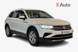 Valkoinen Volkswagen Tiguan 2023 kuva 1.
