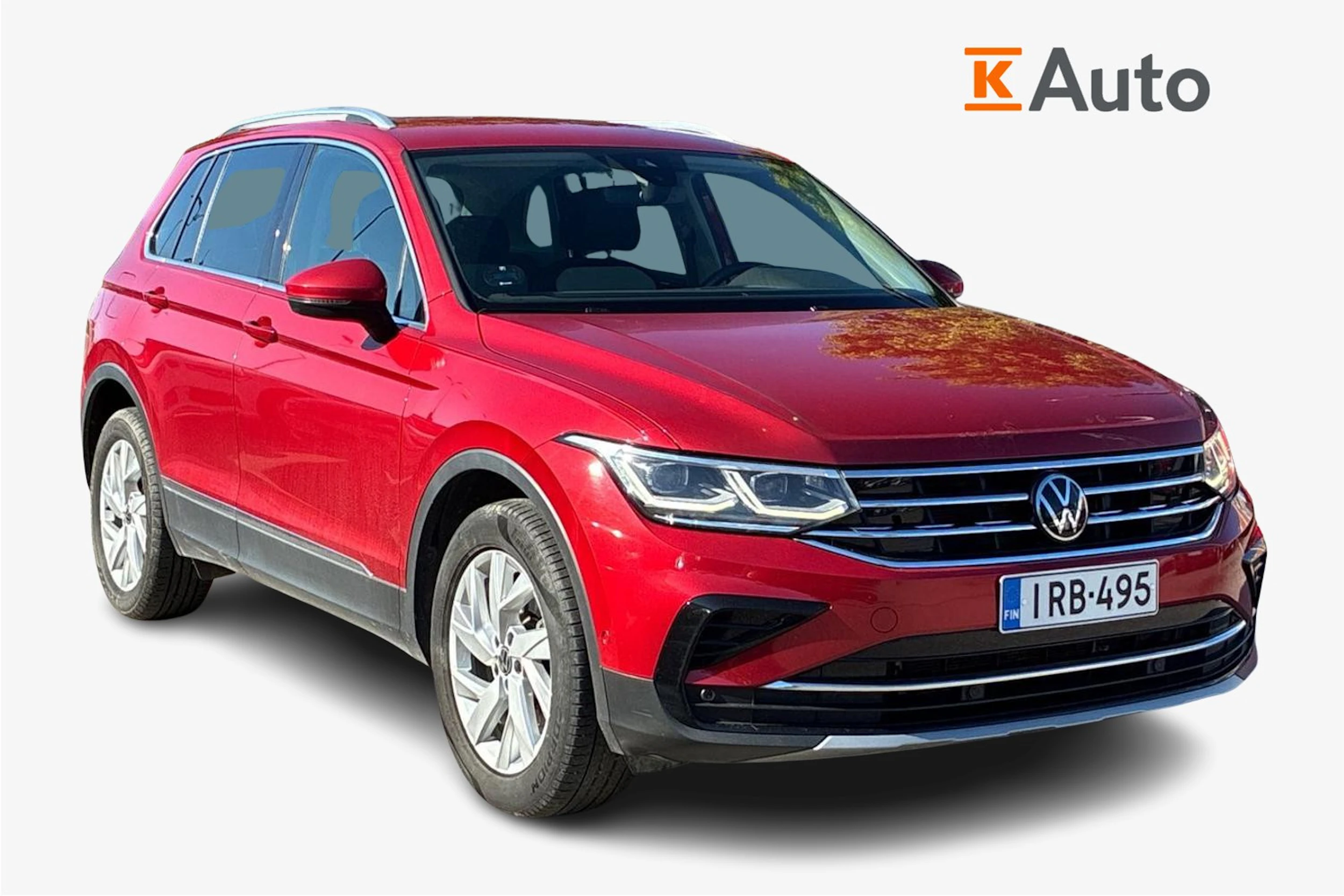 punainen Volkswagen Tiguan 2023 kuva 1.