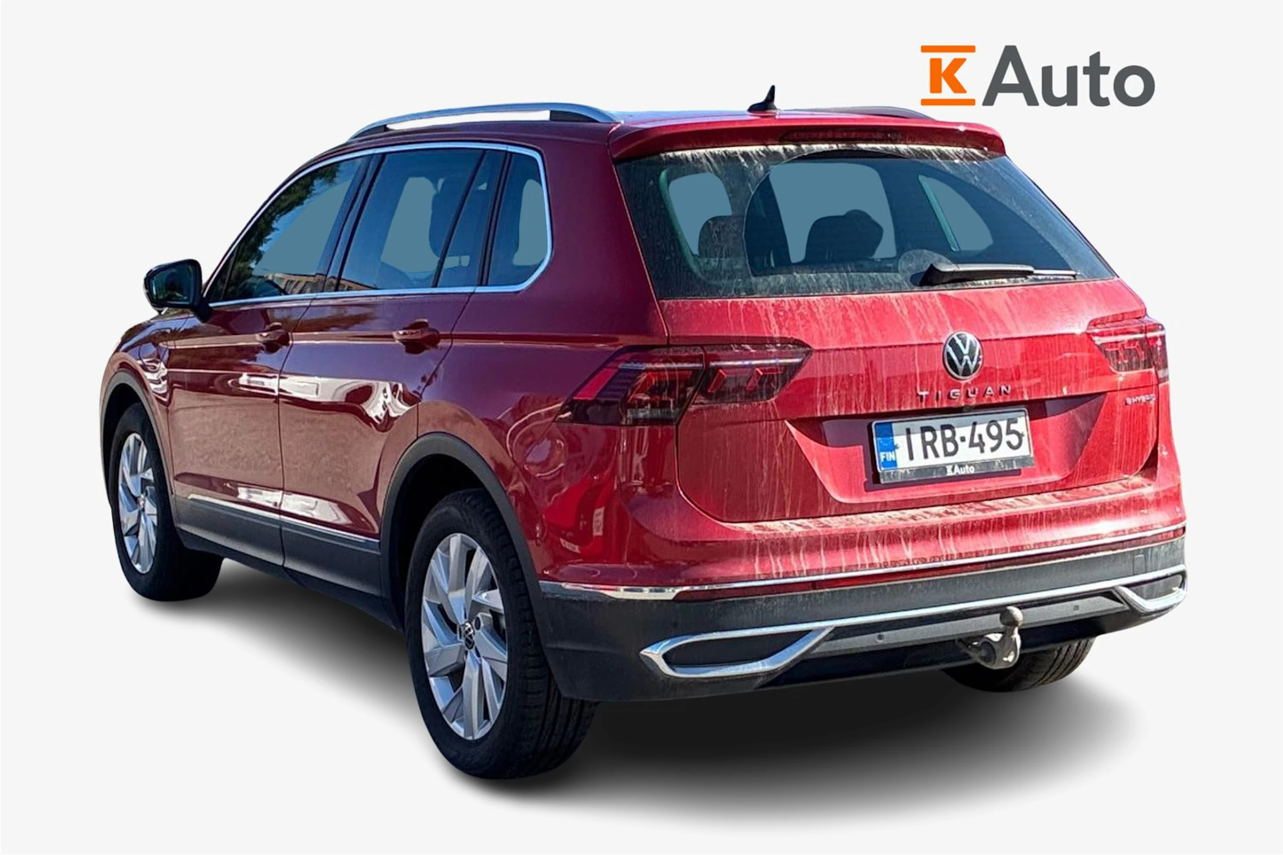 punainen Volkswagen Tiguan 2023 kuva 2.