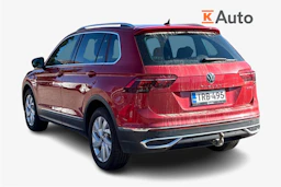 punainen Volkswagen Tiguan 2023 kuva 2.