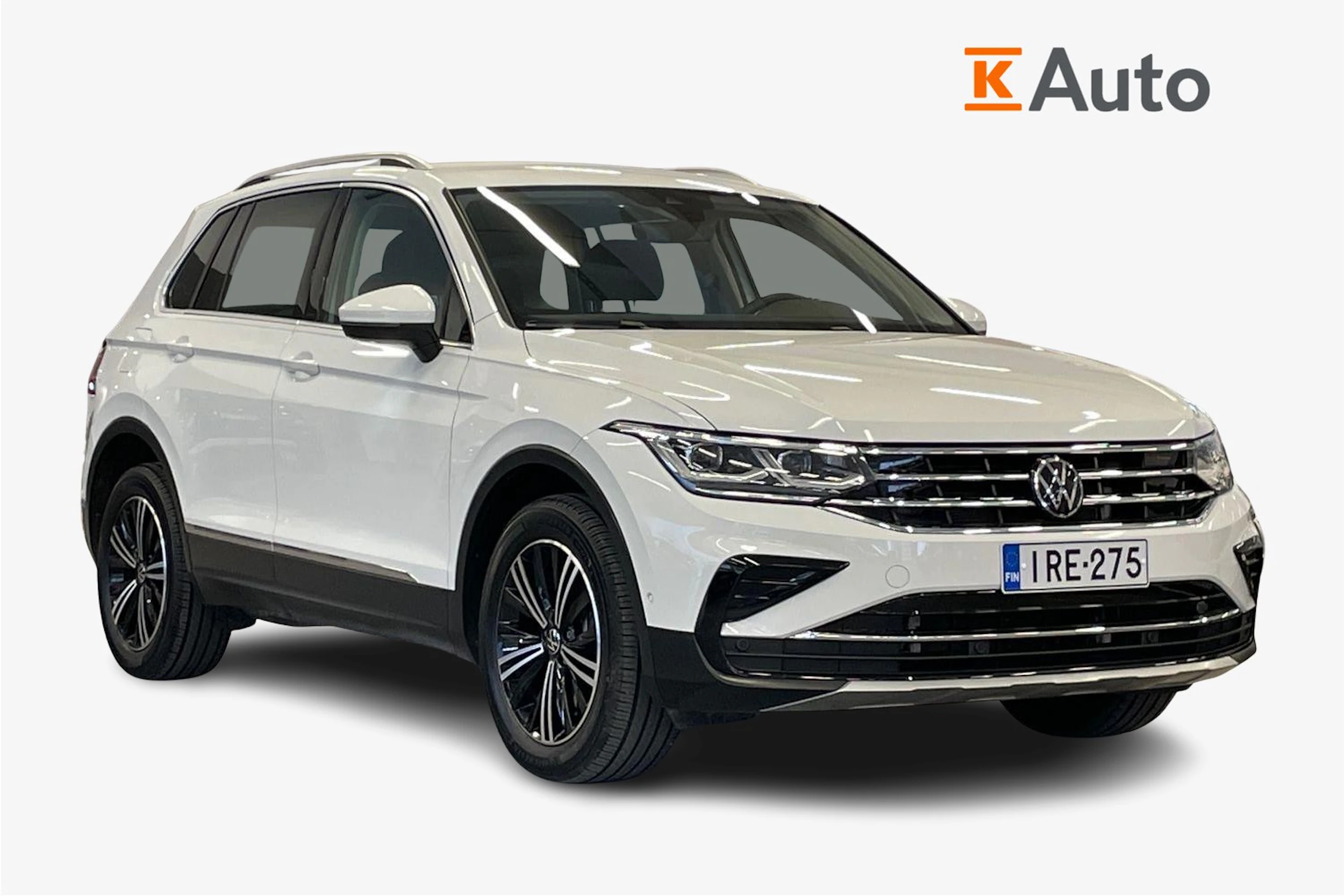 Valkoinen Volkswagen Tiguan 2023 kuva 1.