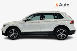 Valkoinen Volkswagen Tiguan 2023 kuva 5.