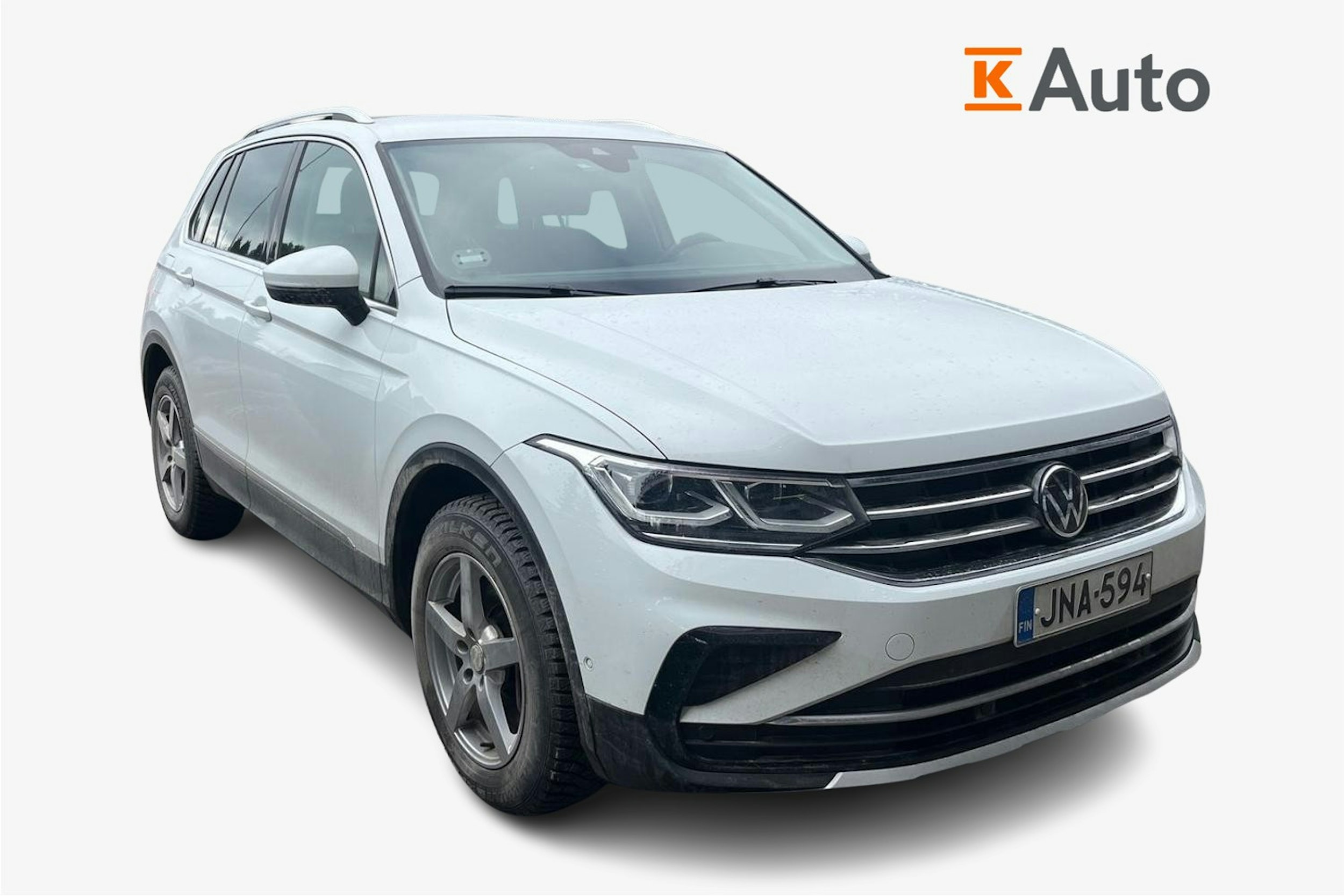 Valkoinen Volkswagen Tiguan 2023 kuva 1.