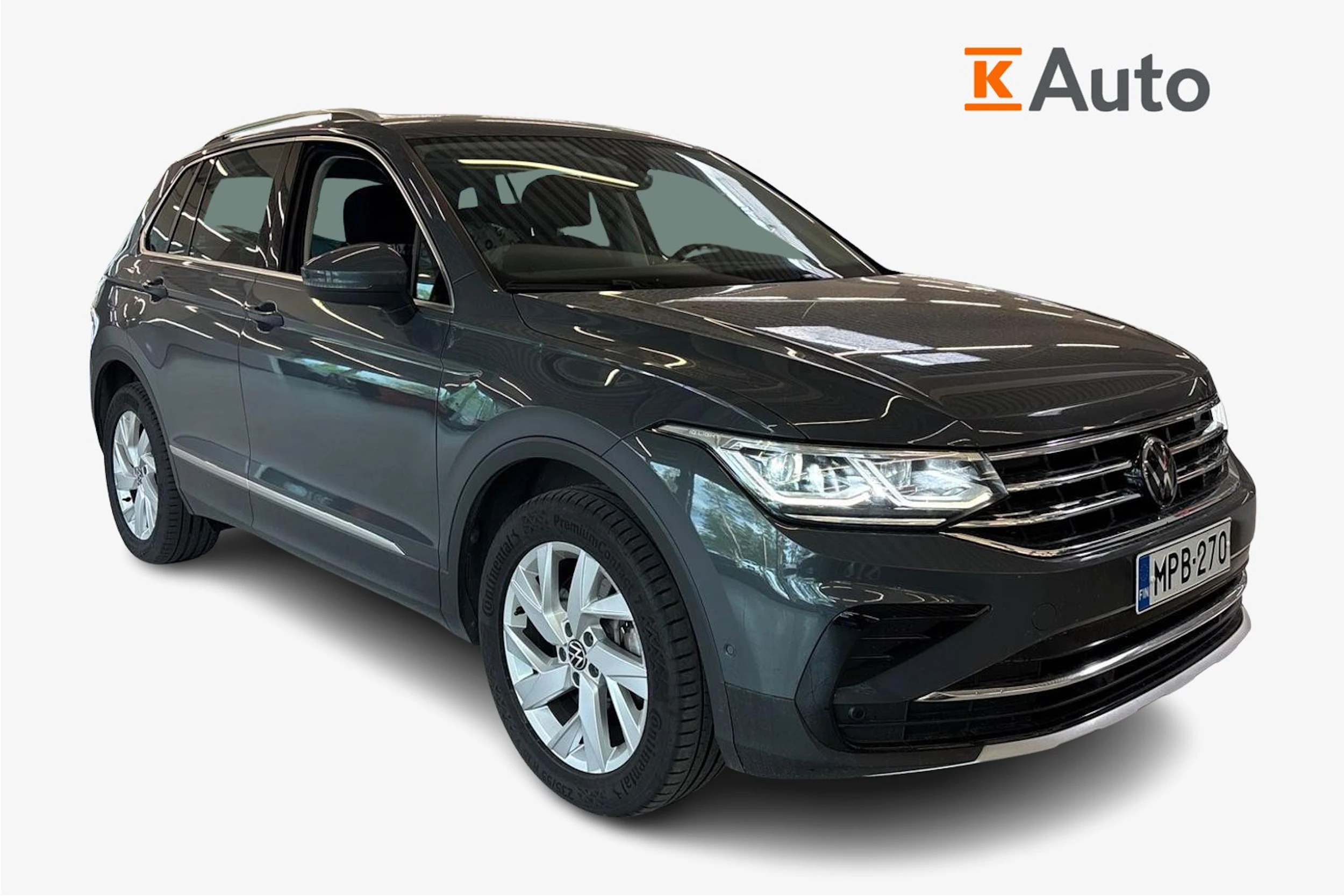 Harmaa Volkswagen Tiguan 2023 kuva 1.