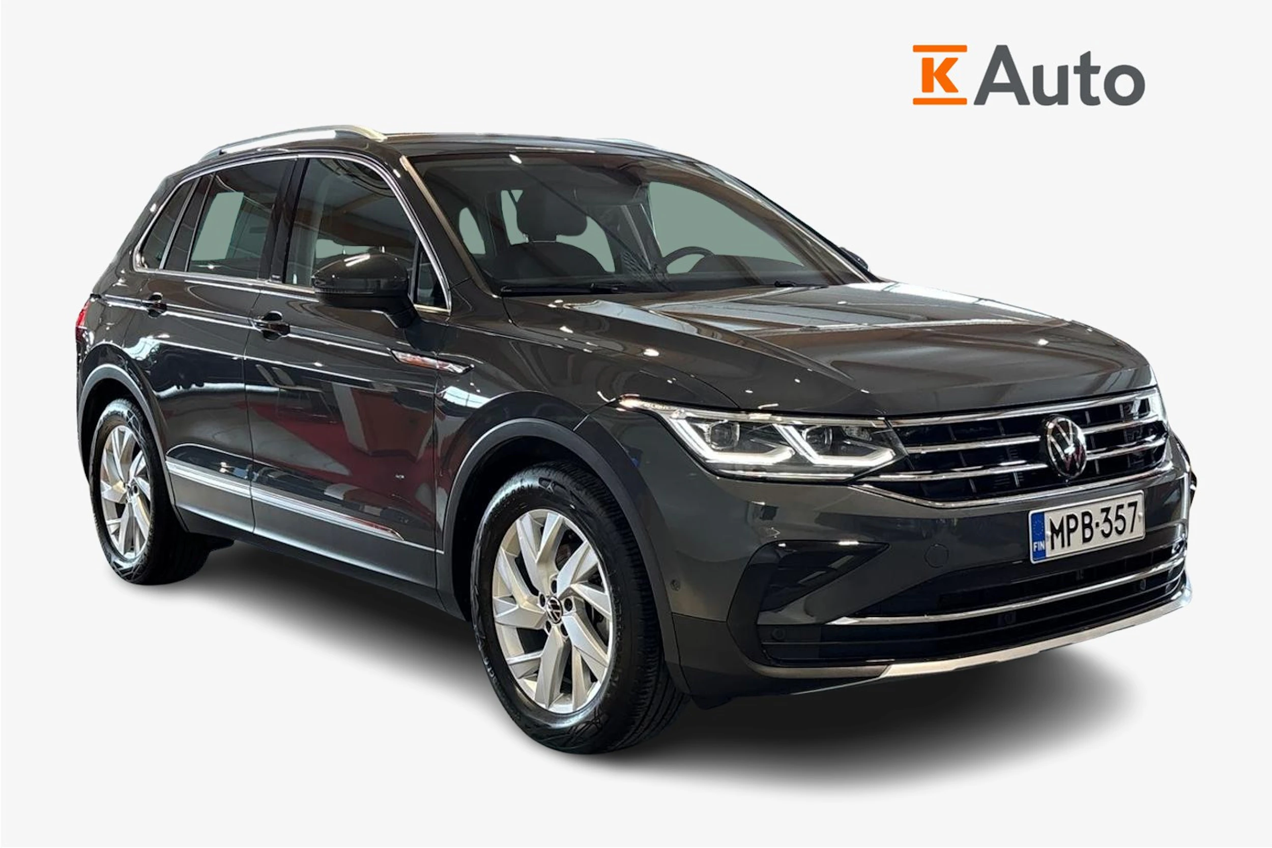 Harmaa Volkswagen Tiguan 2023 kuva 1.