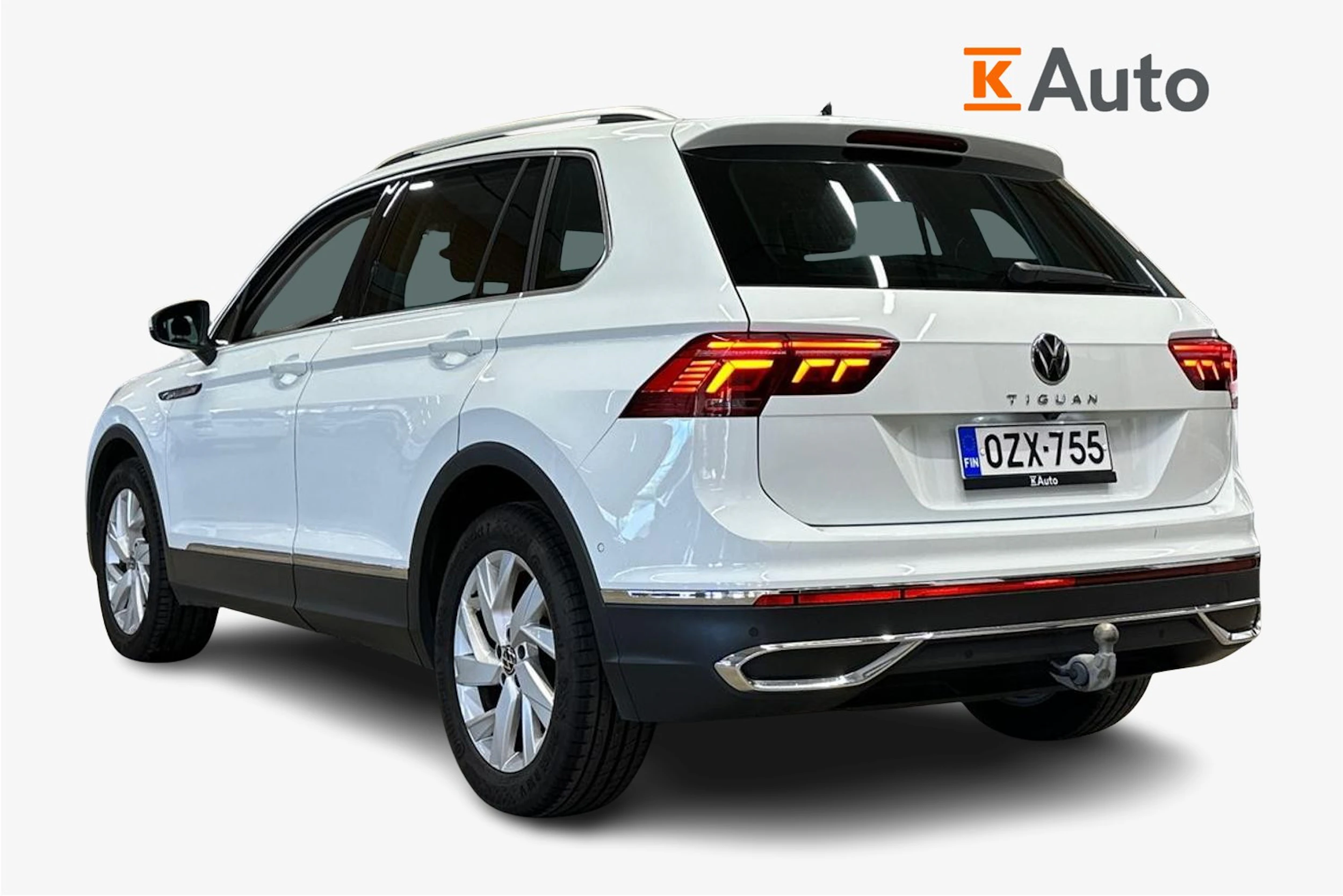 valkoinen Volkswagen Tiguan 2023 kuva 2.