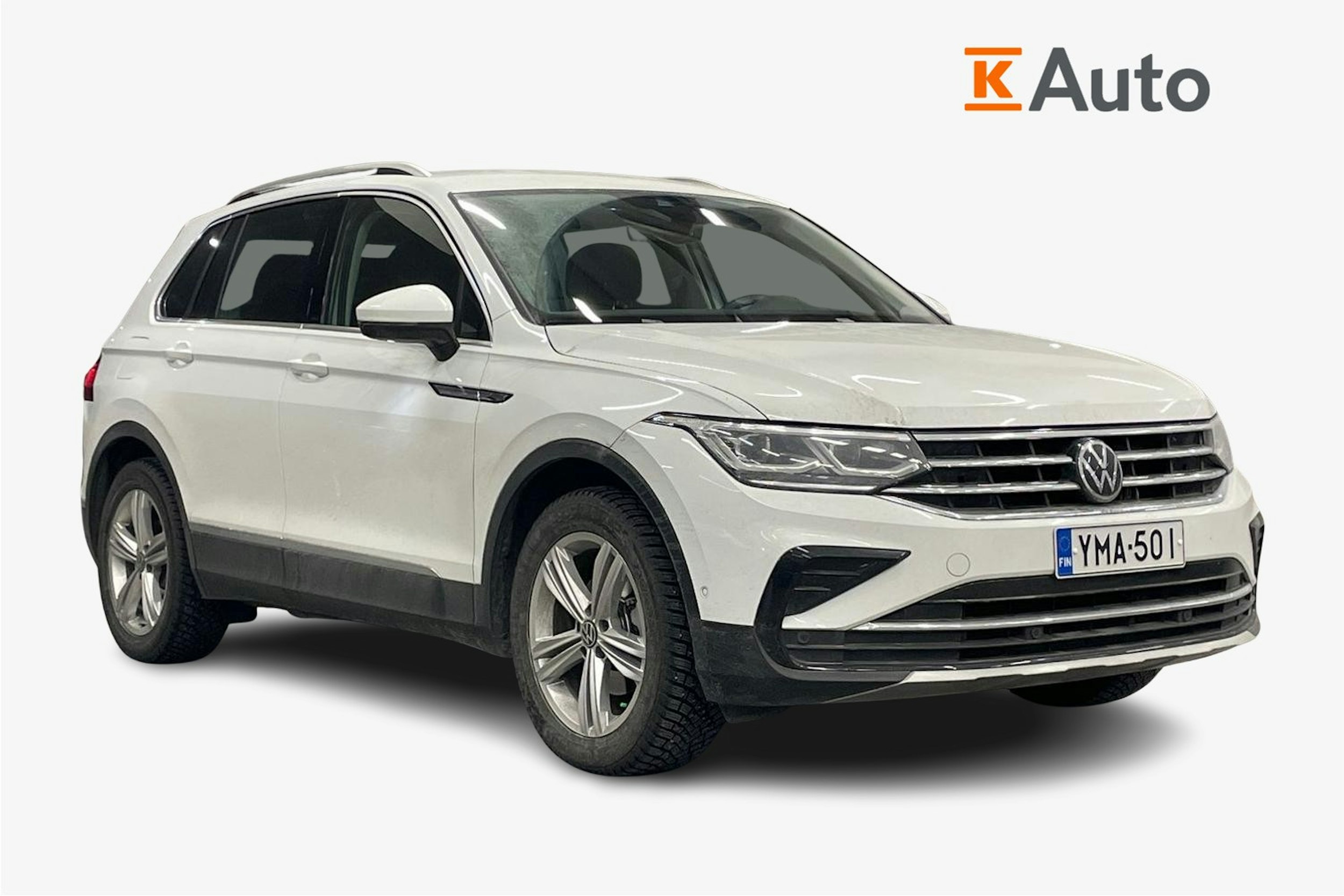 valkoinen Volkswagen Tiguan 2023 kuva 1.
