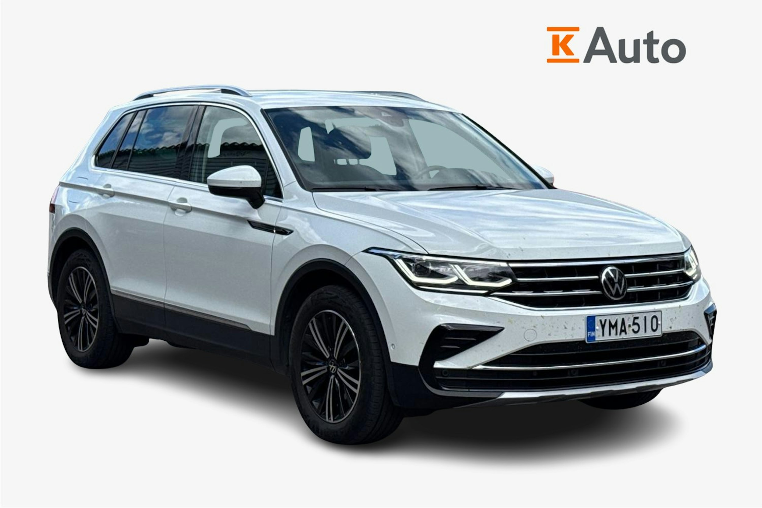 valkoinen Volkswagen Tiguan 2023 kuva 1.