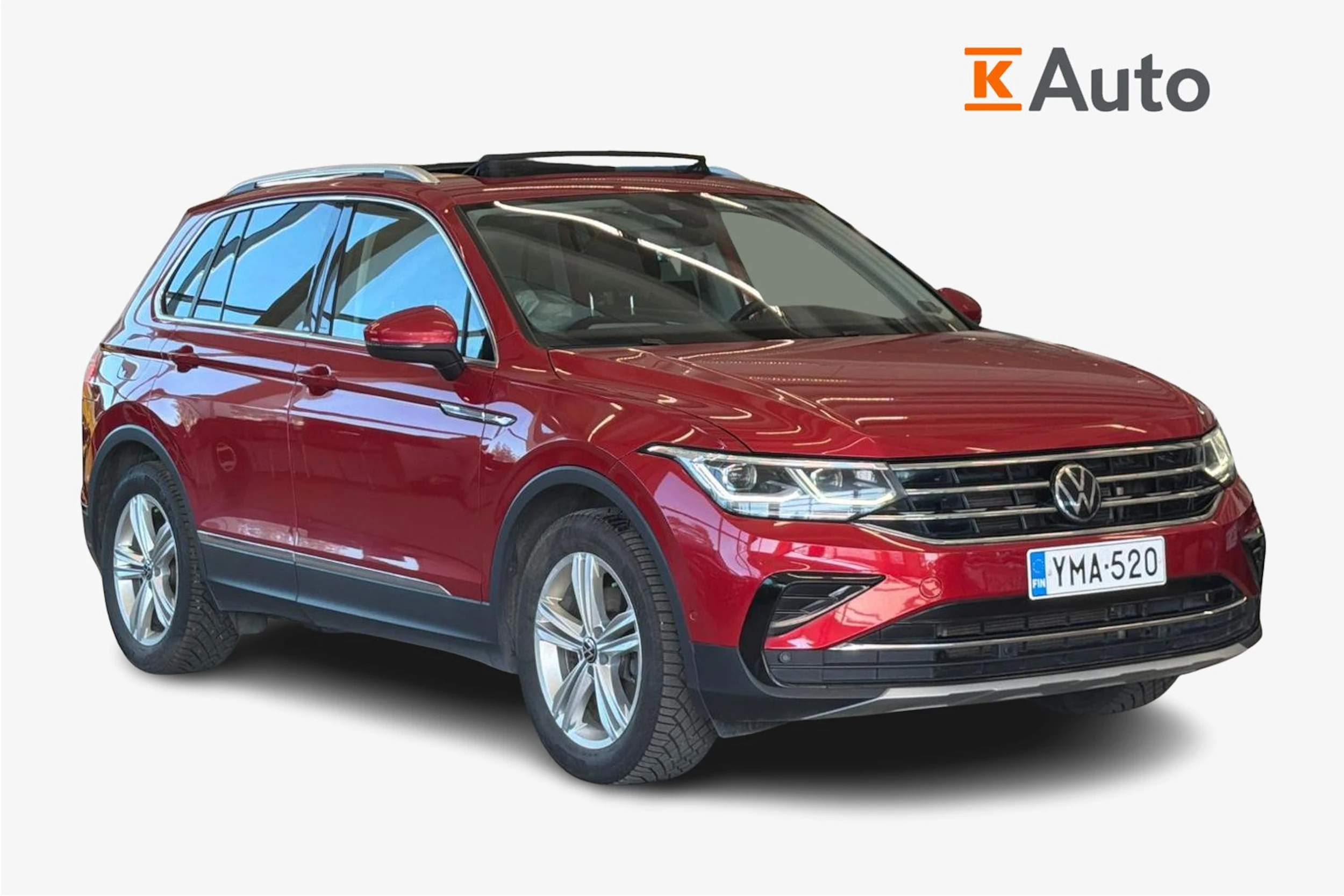 punainen Volkswagen Tiguan 2023 kuva 1.
