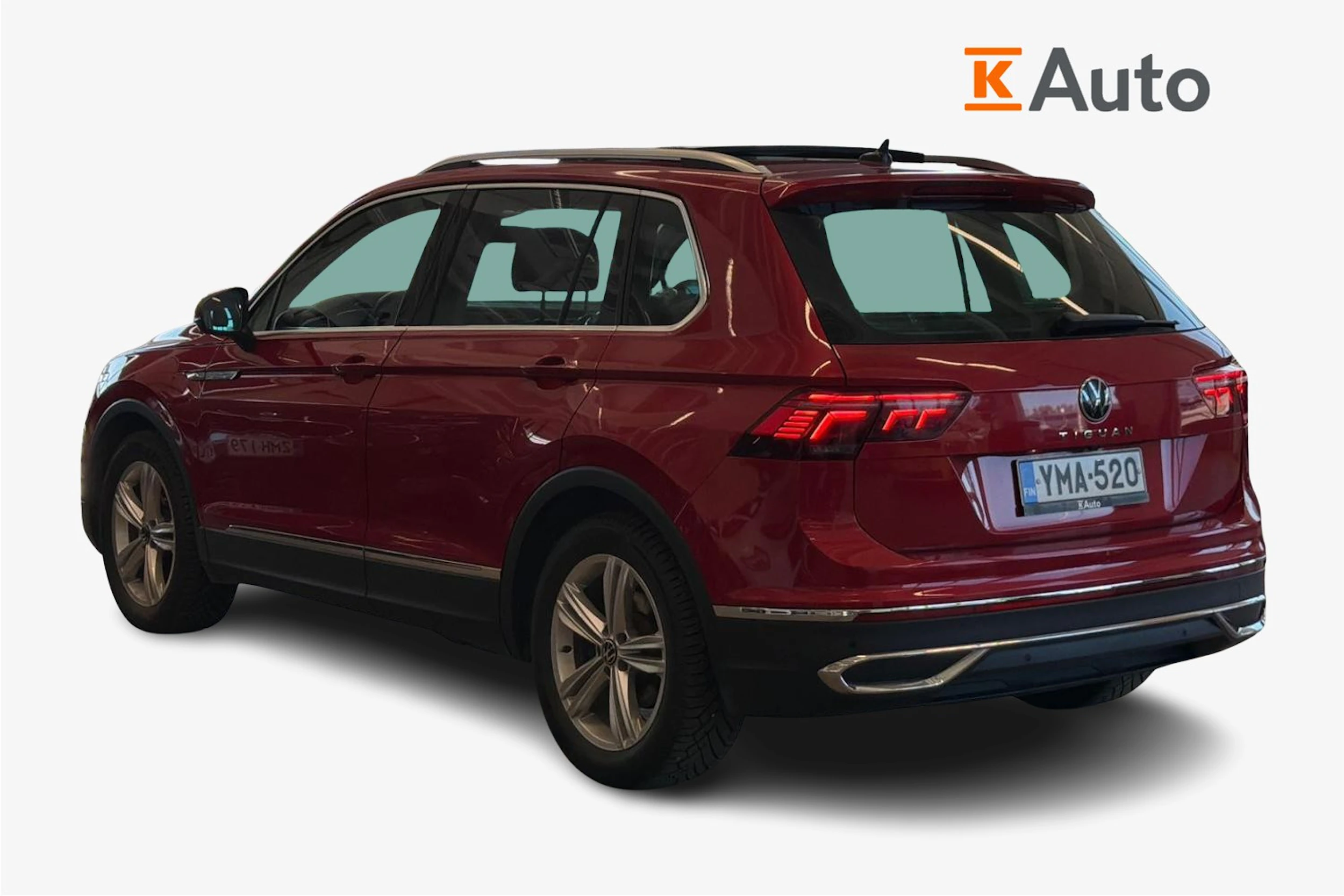 punainen Volkswagen Tiguan 2023 kuva 2.