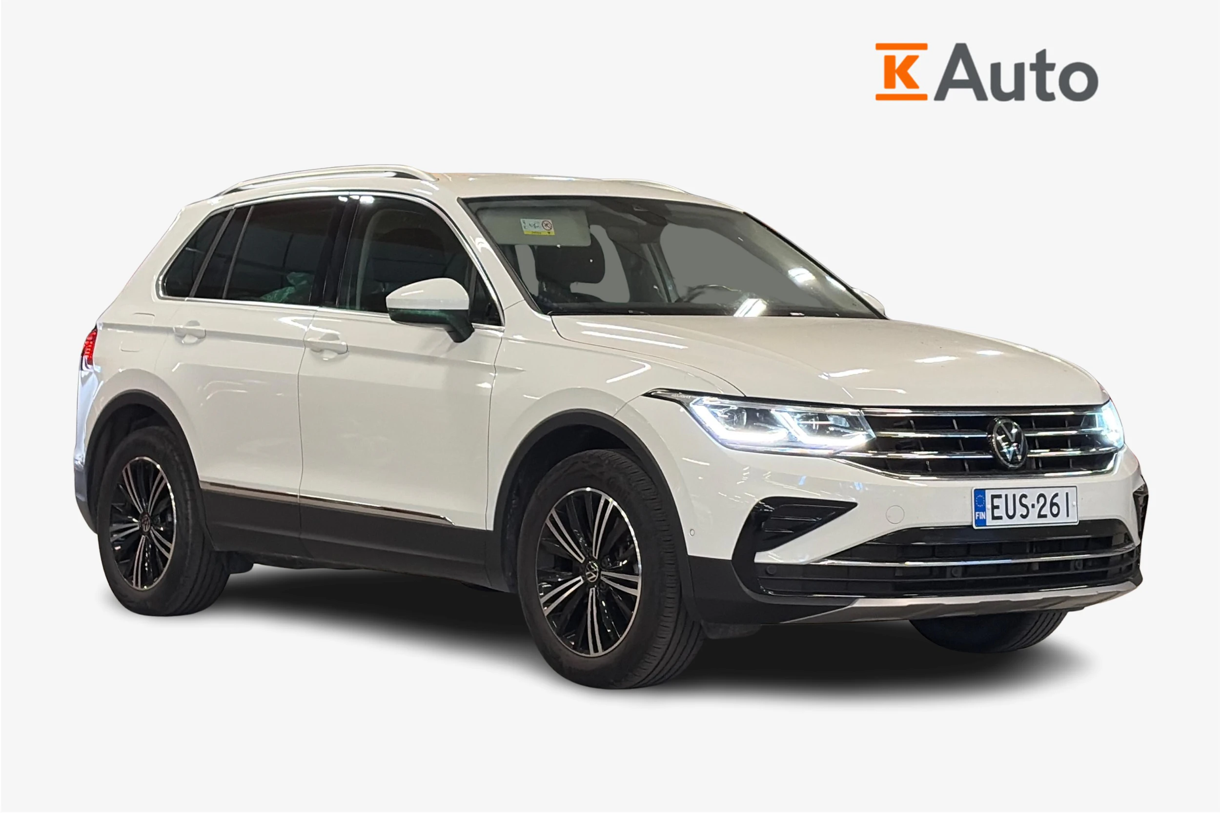 valkoinen Volkswagen Tiguan 2024 kuva 1.