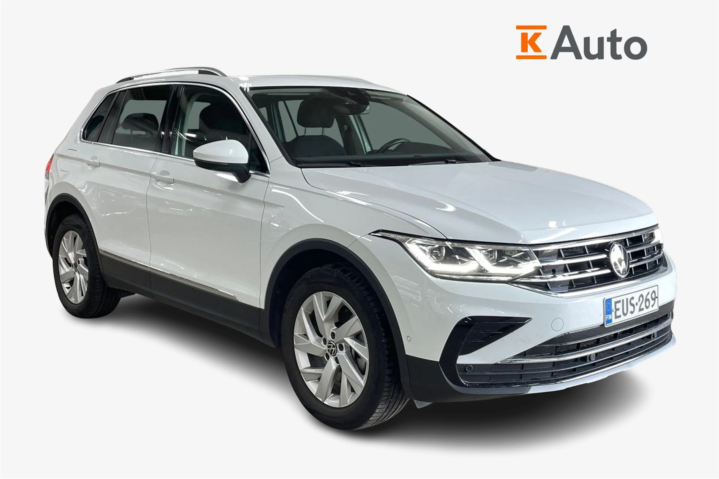 valkoinen Volkswagen Tiguan 2024 kuva 1.