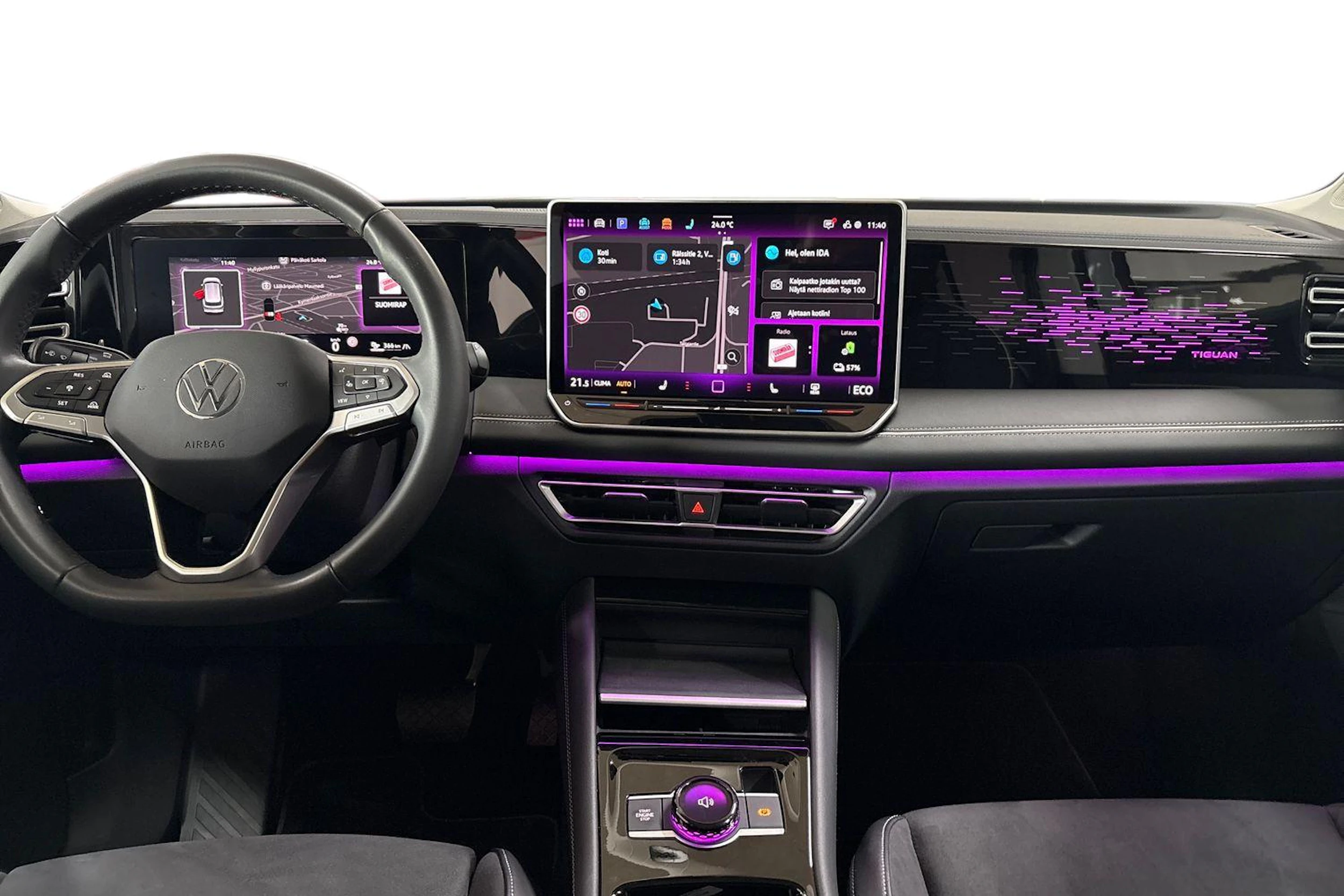 Harmaa Volkswagen Tiguan 2024 kuva 7.