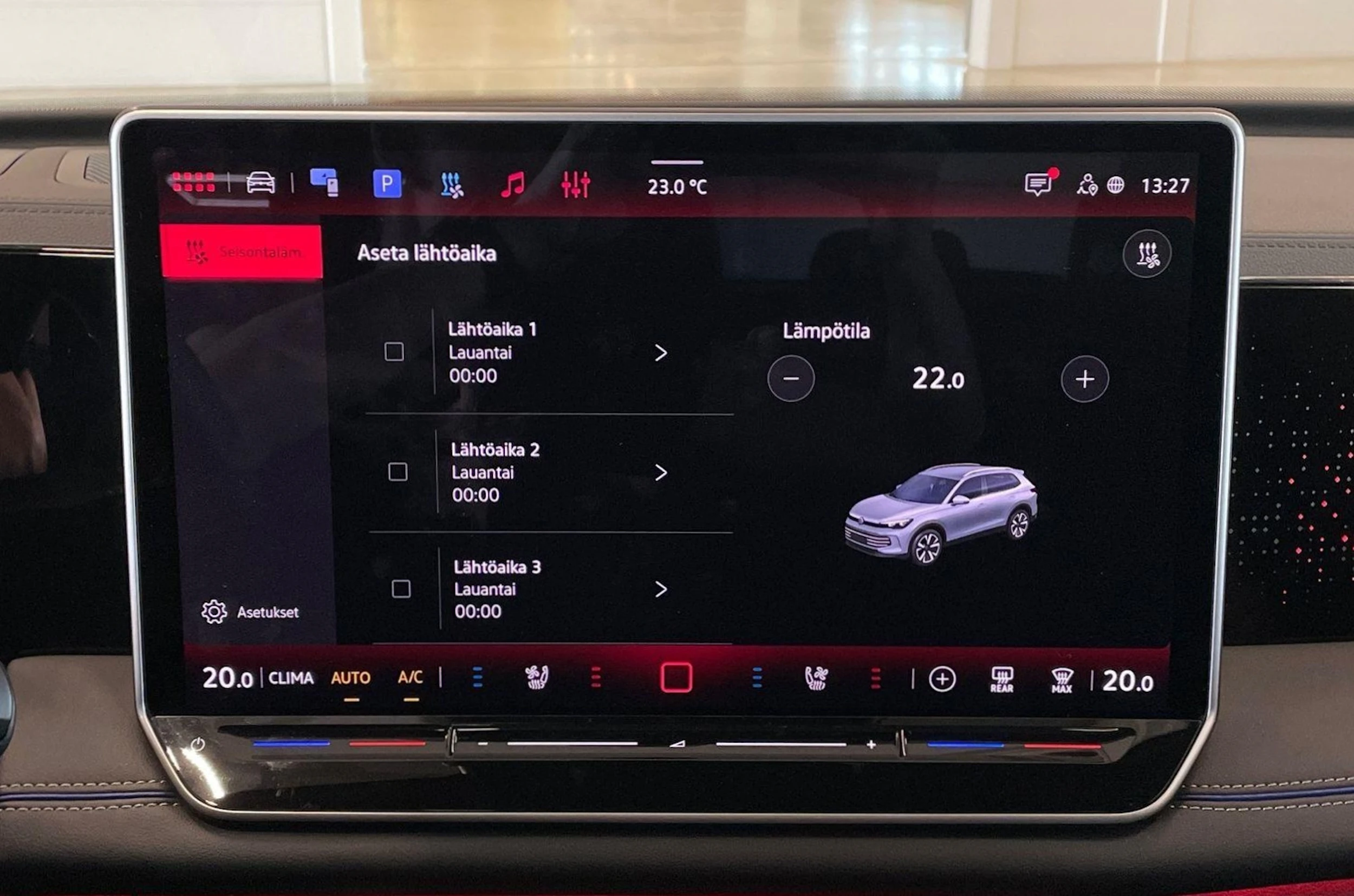 punainen Volkswagen Tiguan 2024 kuva 23.