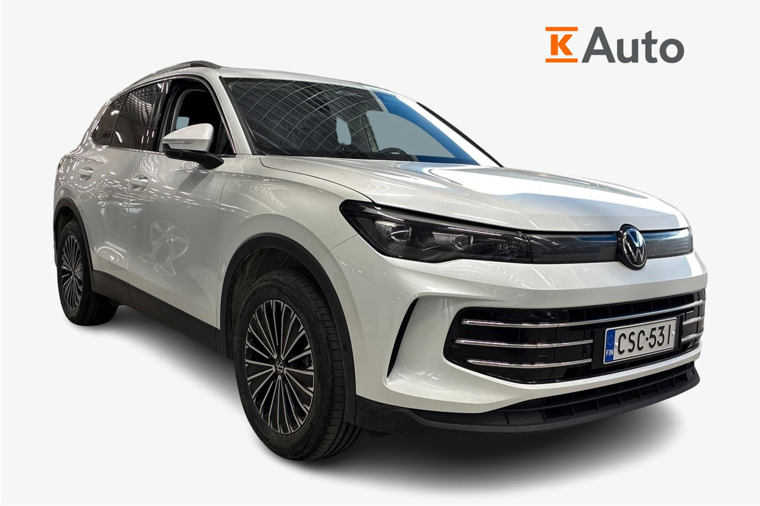 valkoinen Volkswagen Tiguan 2025 kuva 1.