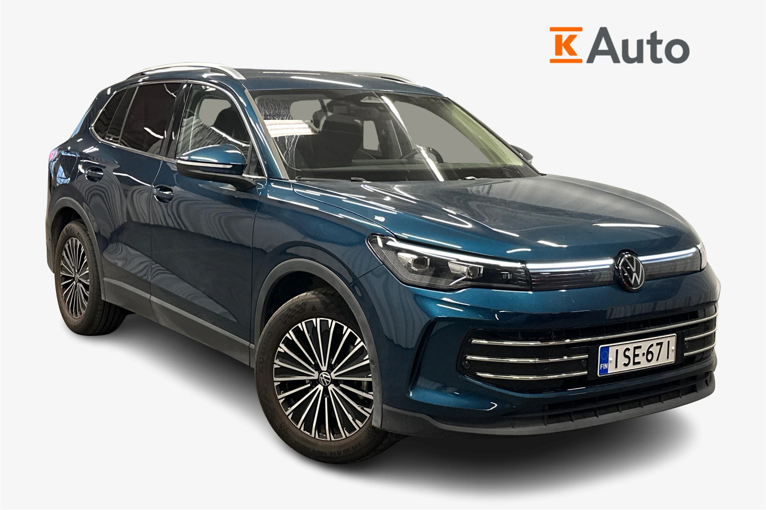 sininen Volkswagen Tiguan 2025 kuva 1.