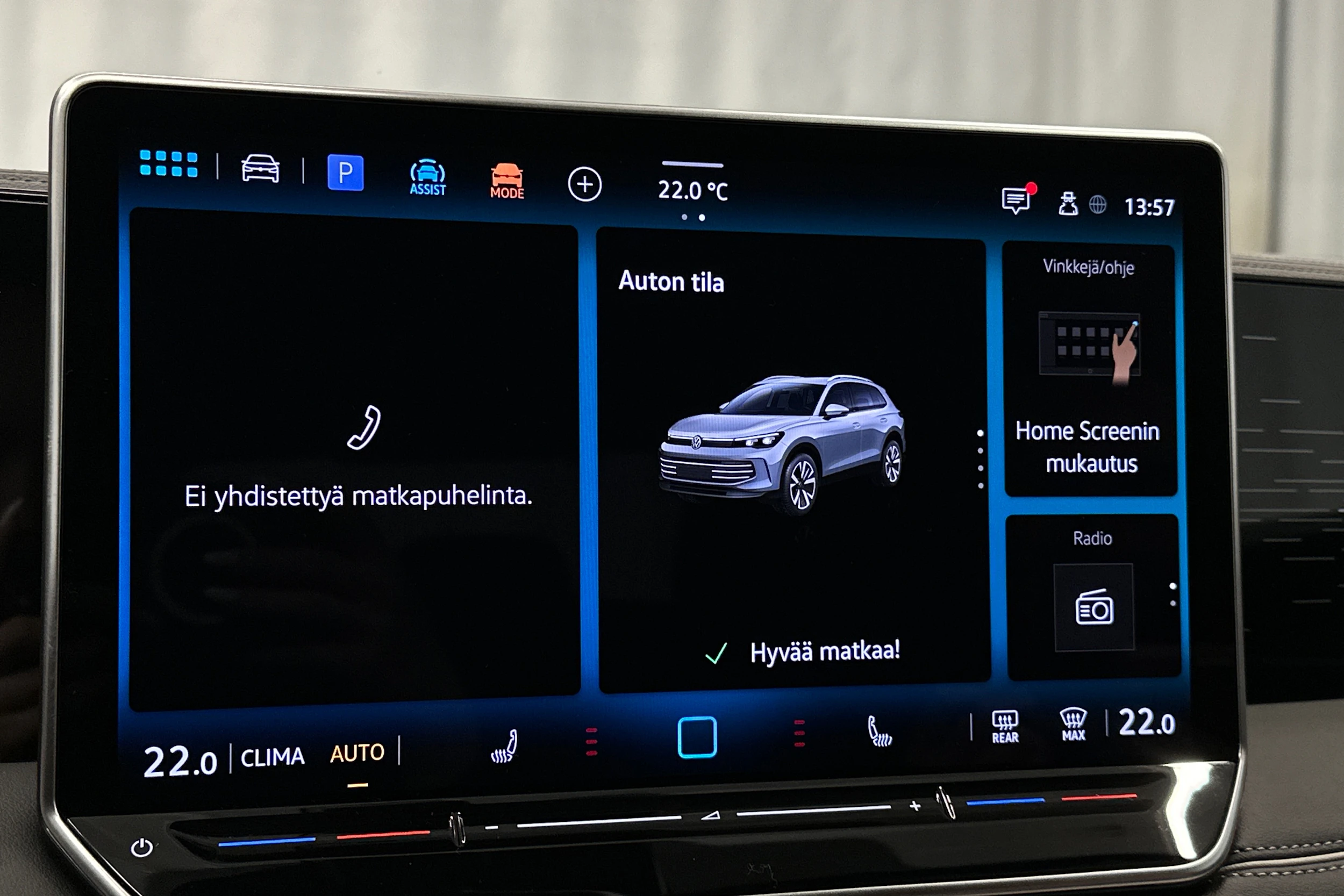 sininen Volkswagen Tiguan 2025 kuva 17.