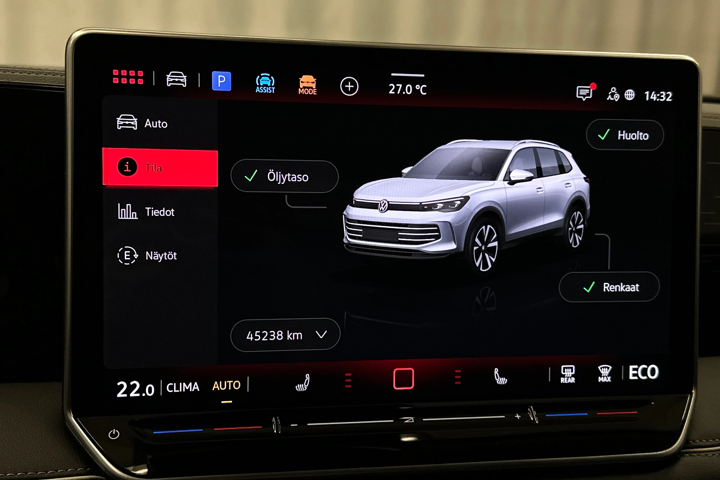 oranssi Volkswagen Tiguan 2025 kuva 21.