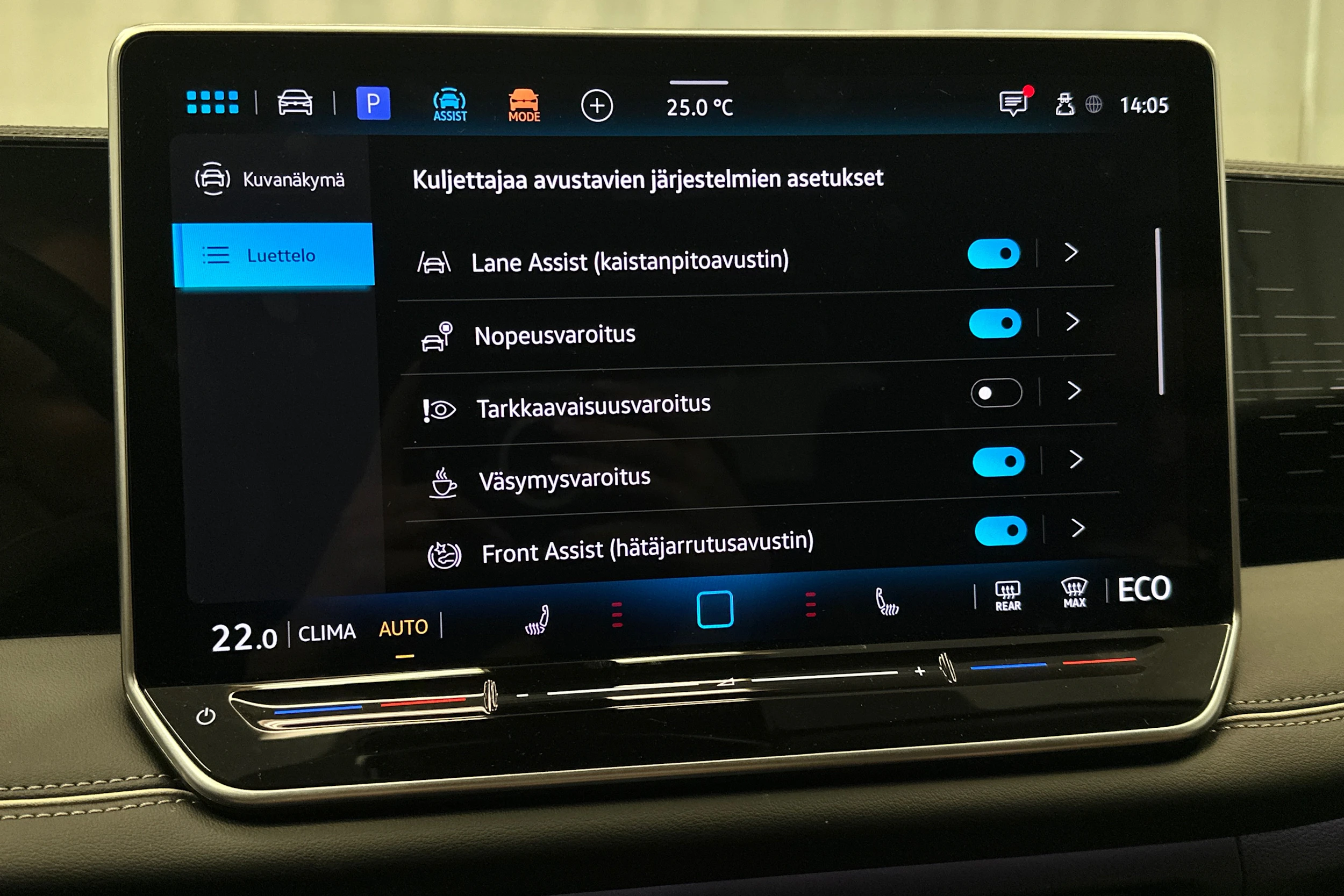 sininen Volkswagen Tiguan 2025 kuva 27.