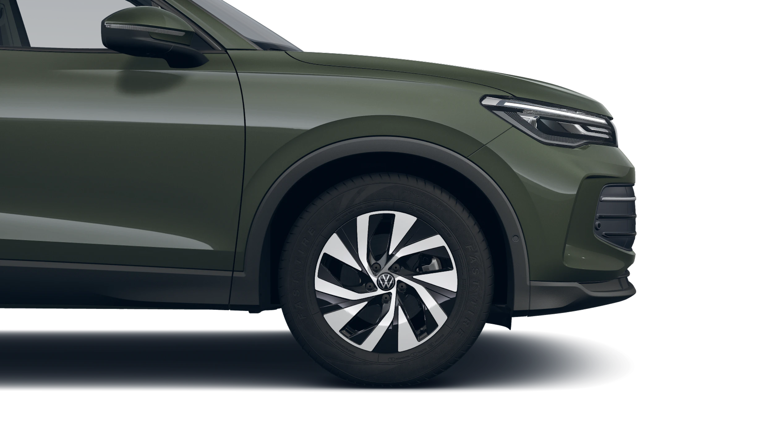 Cipressino Green -metalliväri Volkswagen Tiguan 2026 kuva 9.