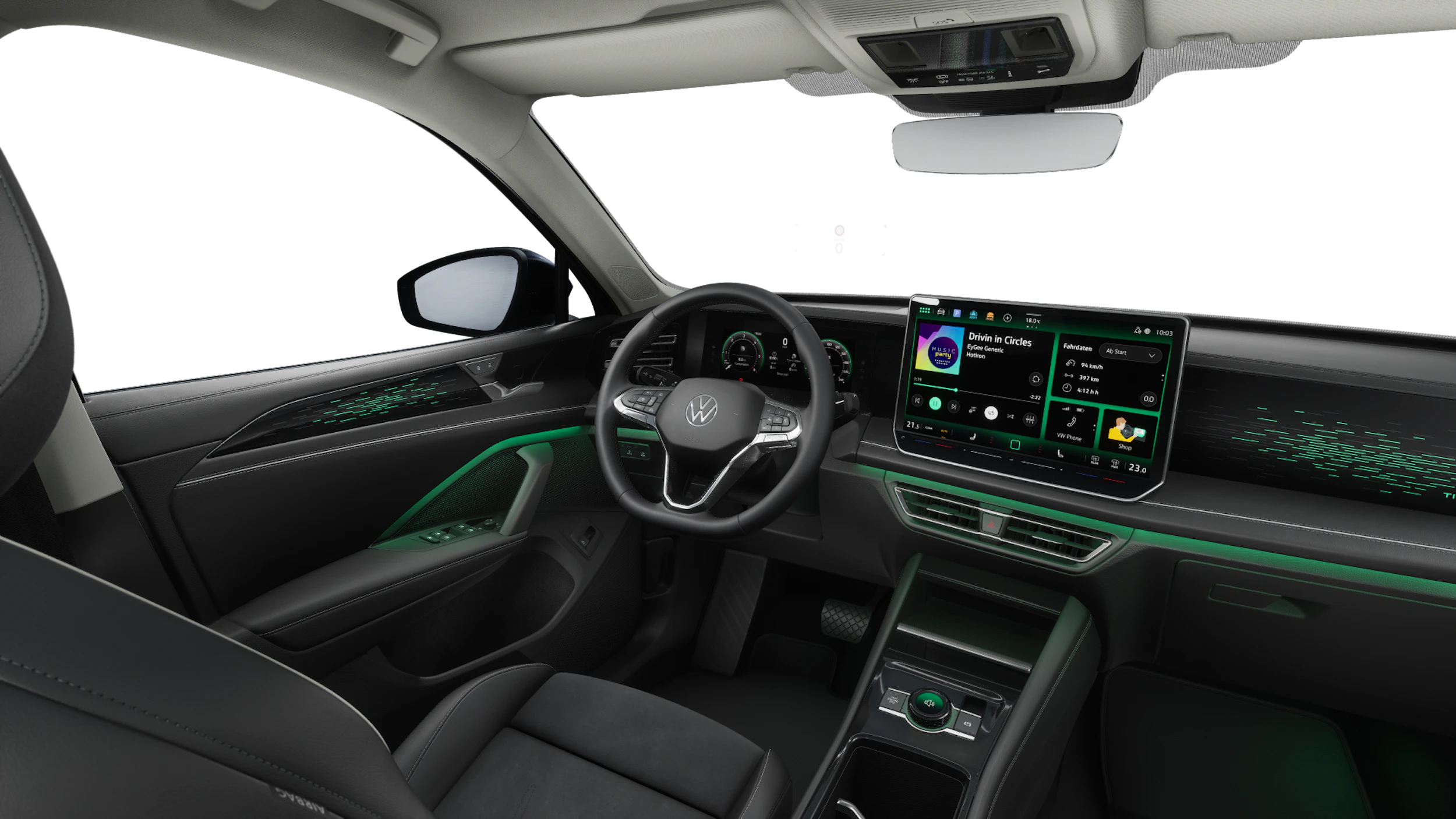 Grenadilla Black -metalliväri Volkswagen Tiguan 2026 kuva 11.
